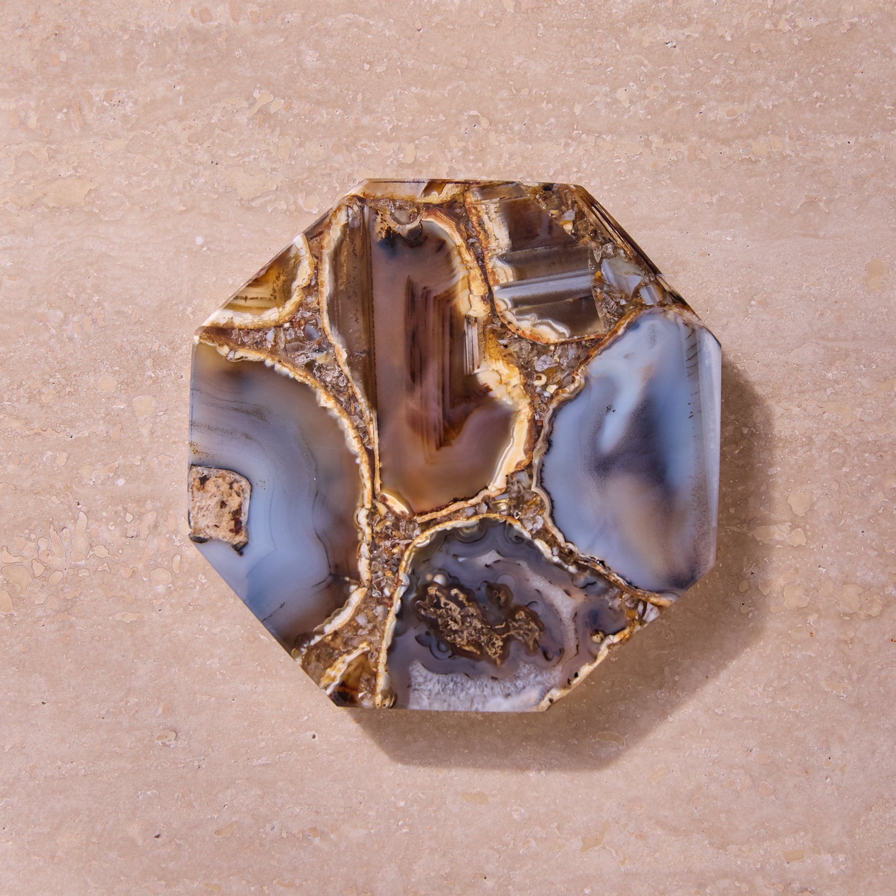 Sia Agate Coaster