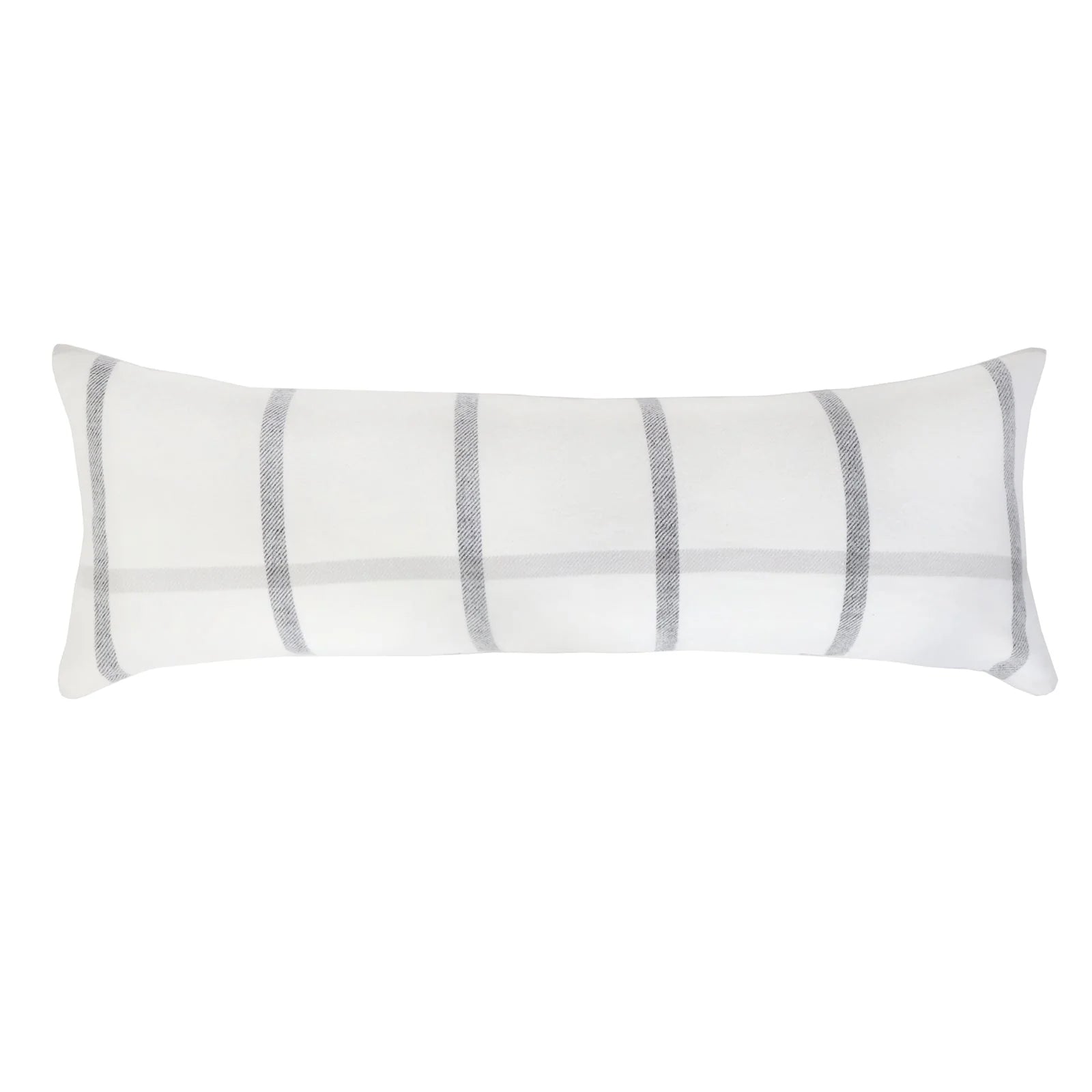 Copenhagen Rectangular Pillow, White & Grey