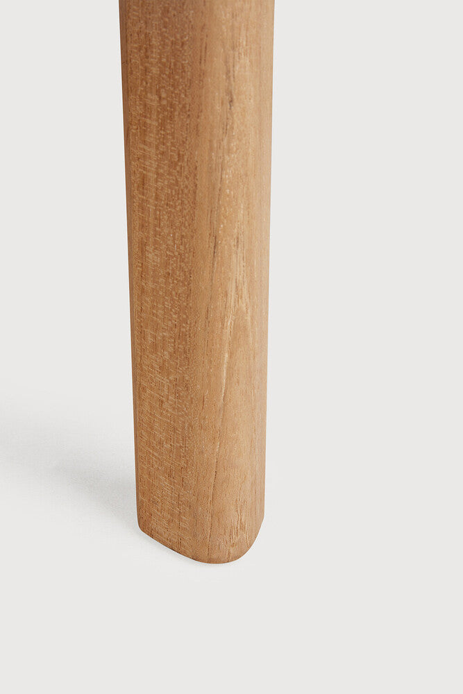 Bok Outdoor Solid Teak Round Dining Table