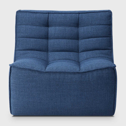 N701 Single Seater Sofa, Blue