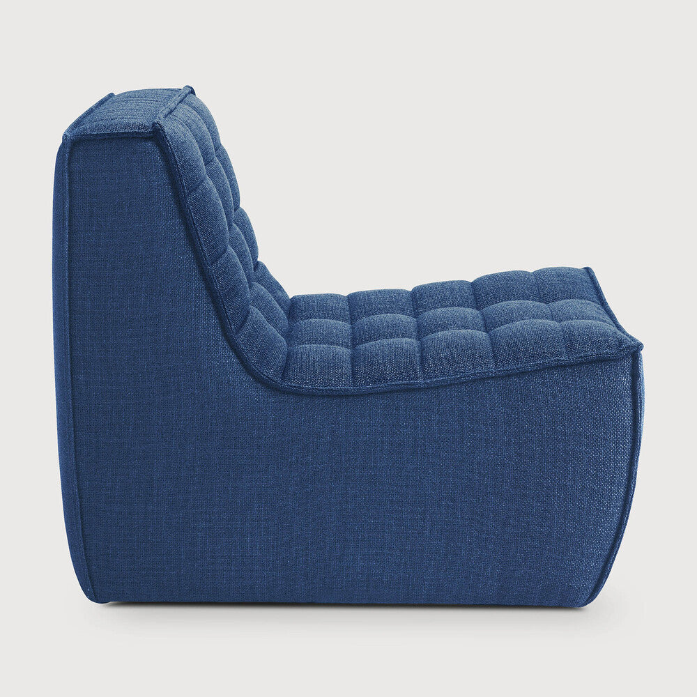 N701 Single Seater Sofa, Blue