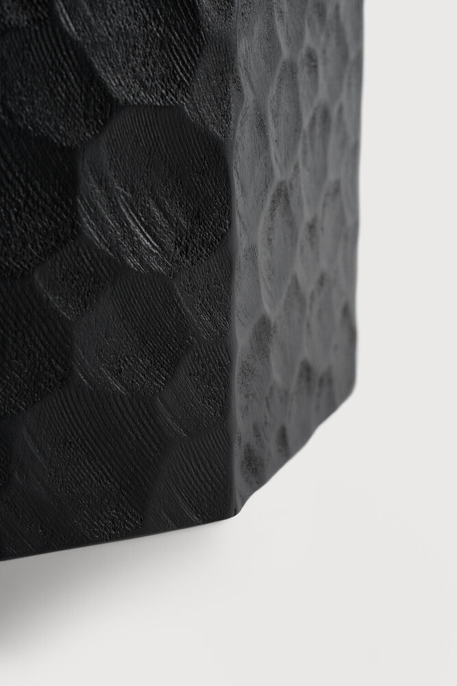 Chopped Mahogany Paper Basket