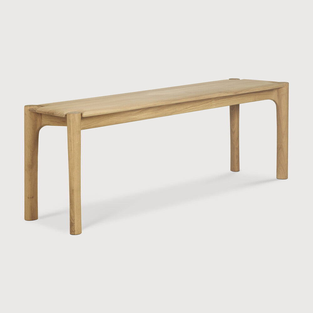 PI Solid Oak Bench, 57"