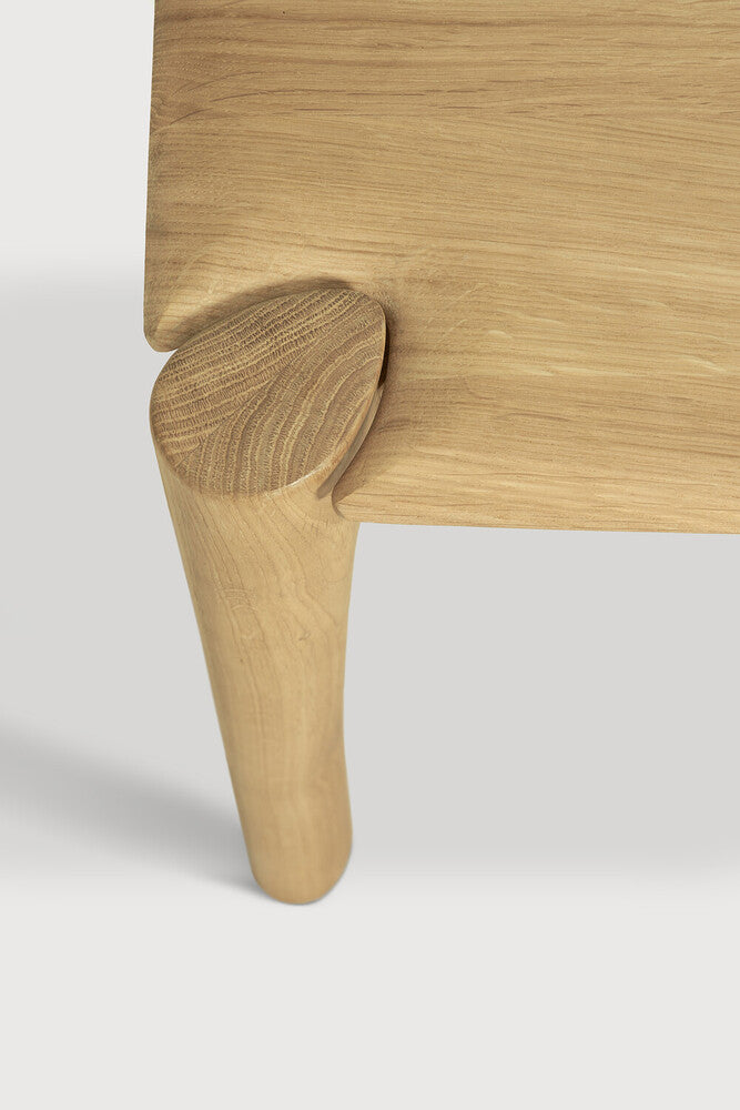 PI Solid Oak Bench, 57"