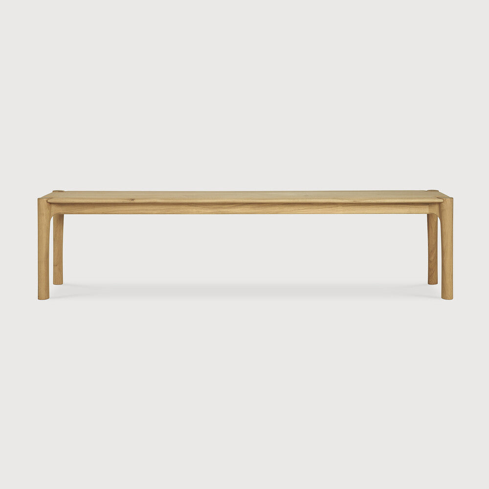 PI Solid Oak Bench, 73"
