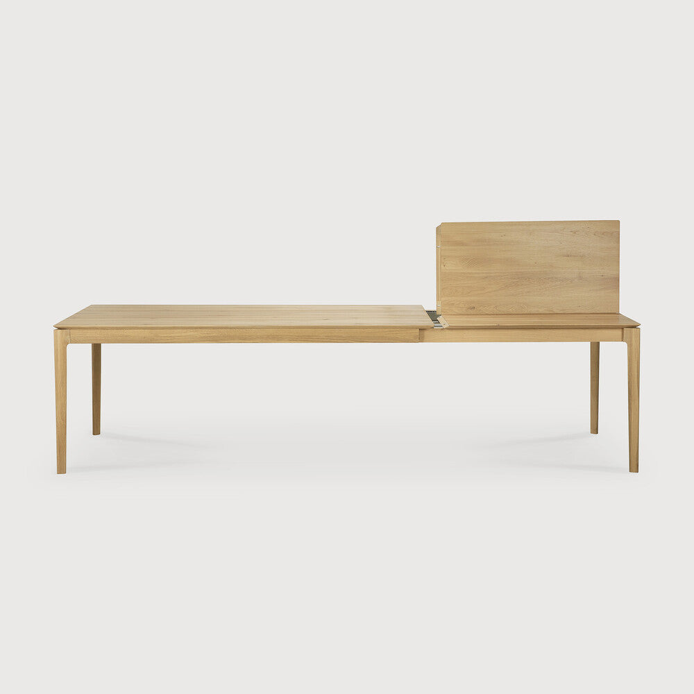 Bok Extendable Solid Oak Dining Table, Rectangular
