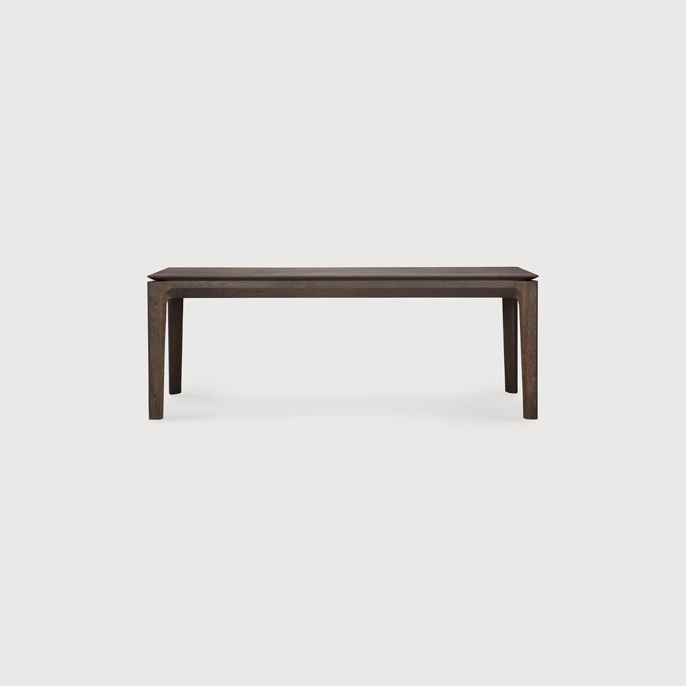 Bok Solid Brown Oak Bench, 50"
