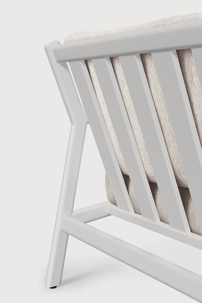 Jack outdoor sofa - aluminium - white - Off White fabric - 2+ seater