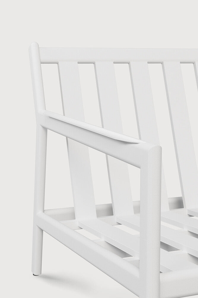 Jack outdoor sofa frame - aluminium - white - 2+ seater