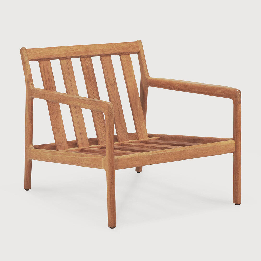 Jack Solid Teak Outdoor Lounge Chair Frame