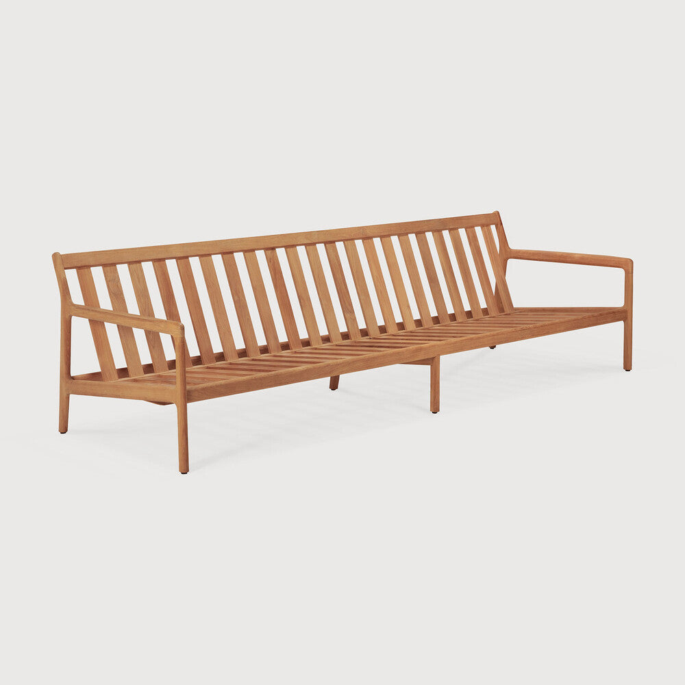 Jack Solid Teak Outdoor 3 Seater Sofa Frame