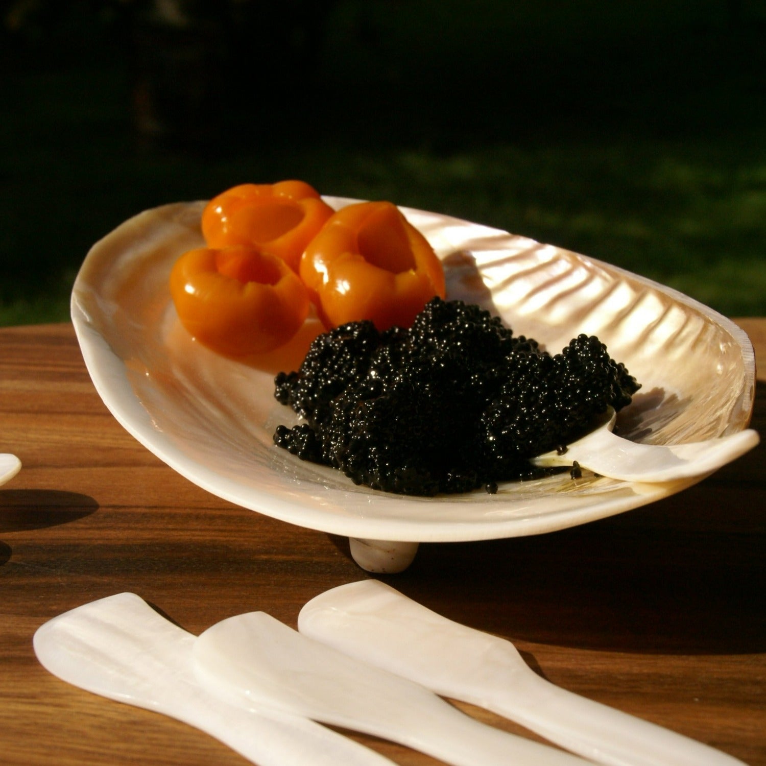 Seashell Footed Dish