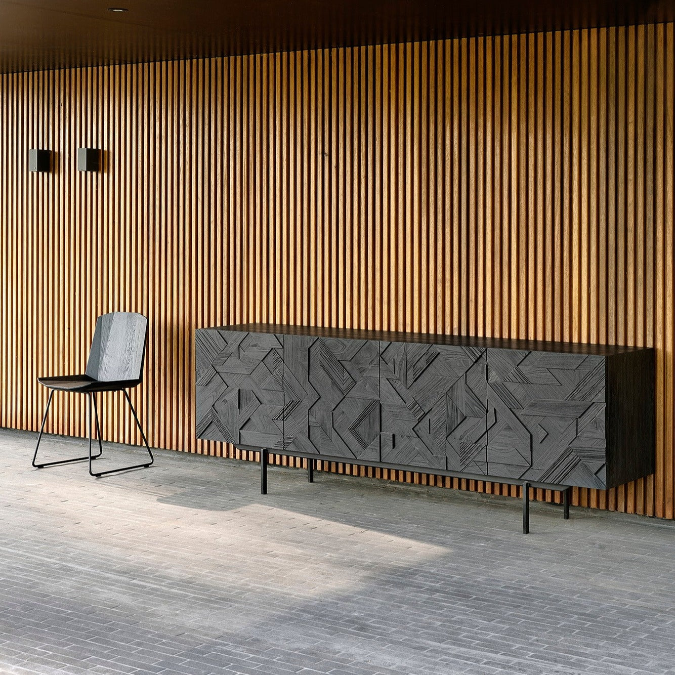Graphic Sideboard, 4 Doors