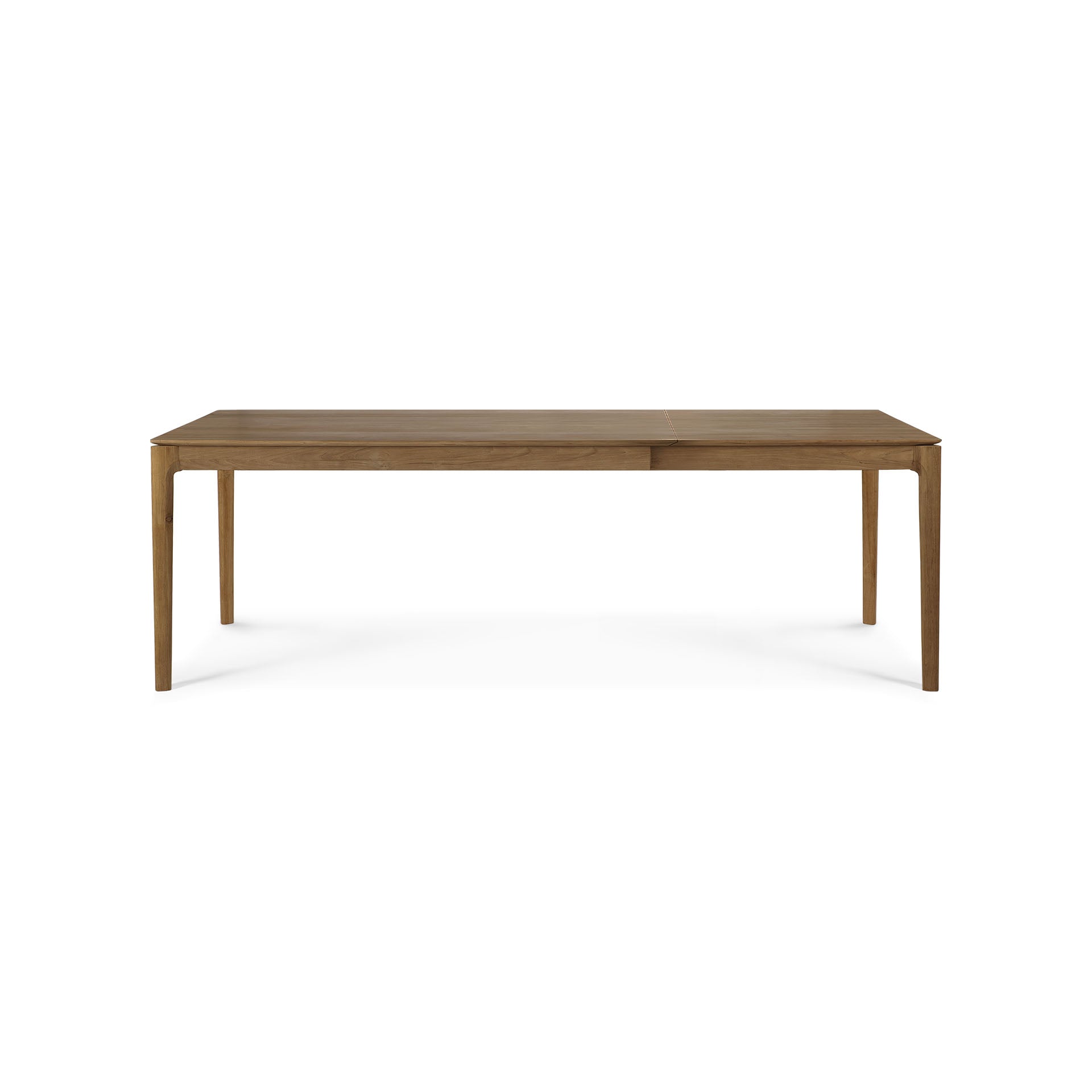 Bok Solid Teak Extendable Dining Table, 63"/ 94.5"