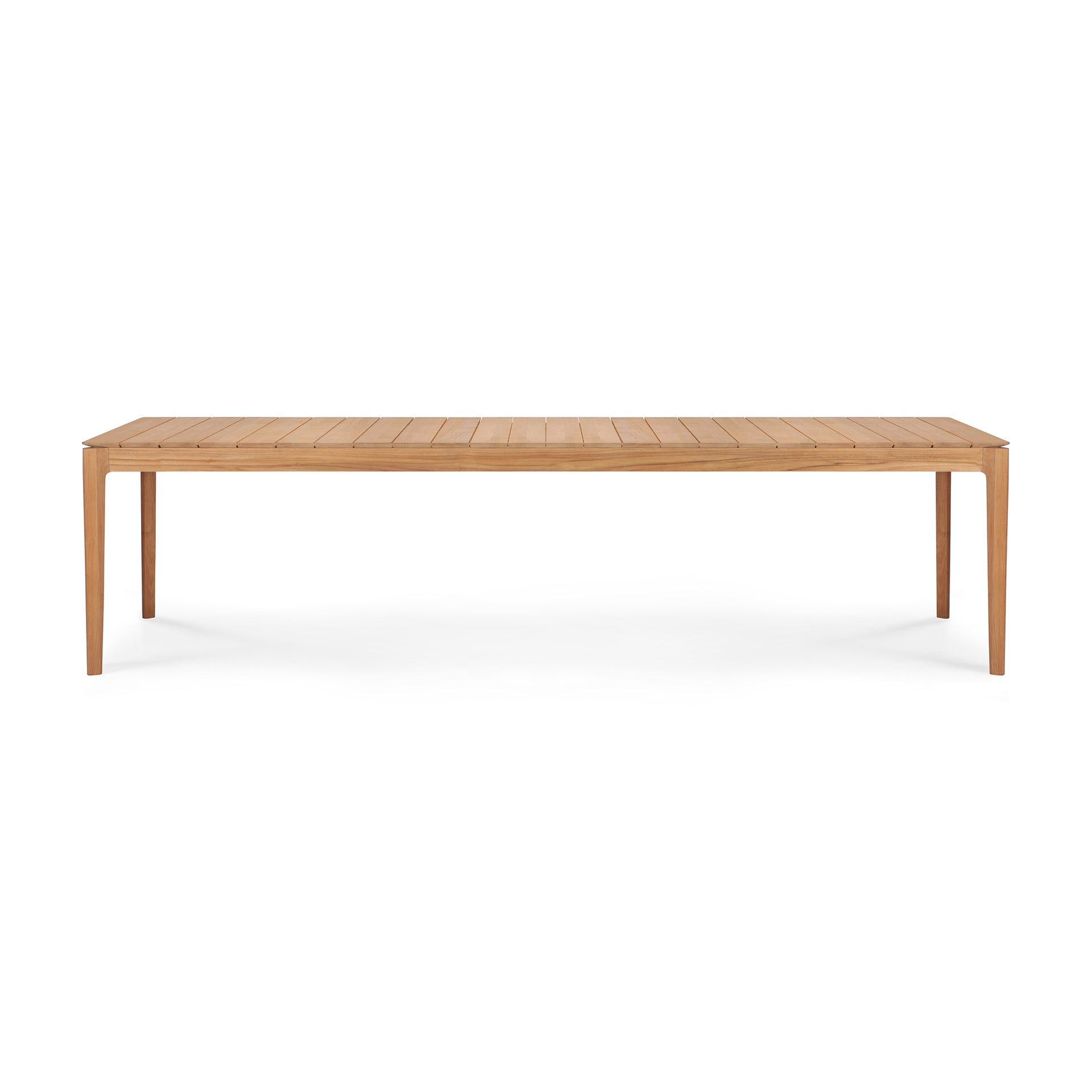 Bok Solid Teak Outdoor Dining Table, 118"