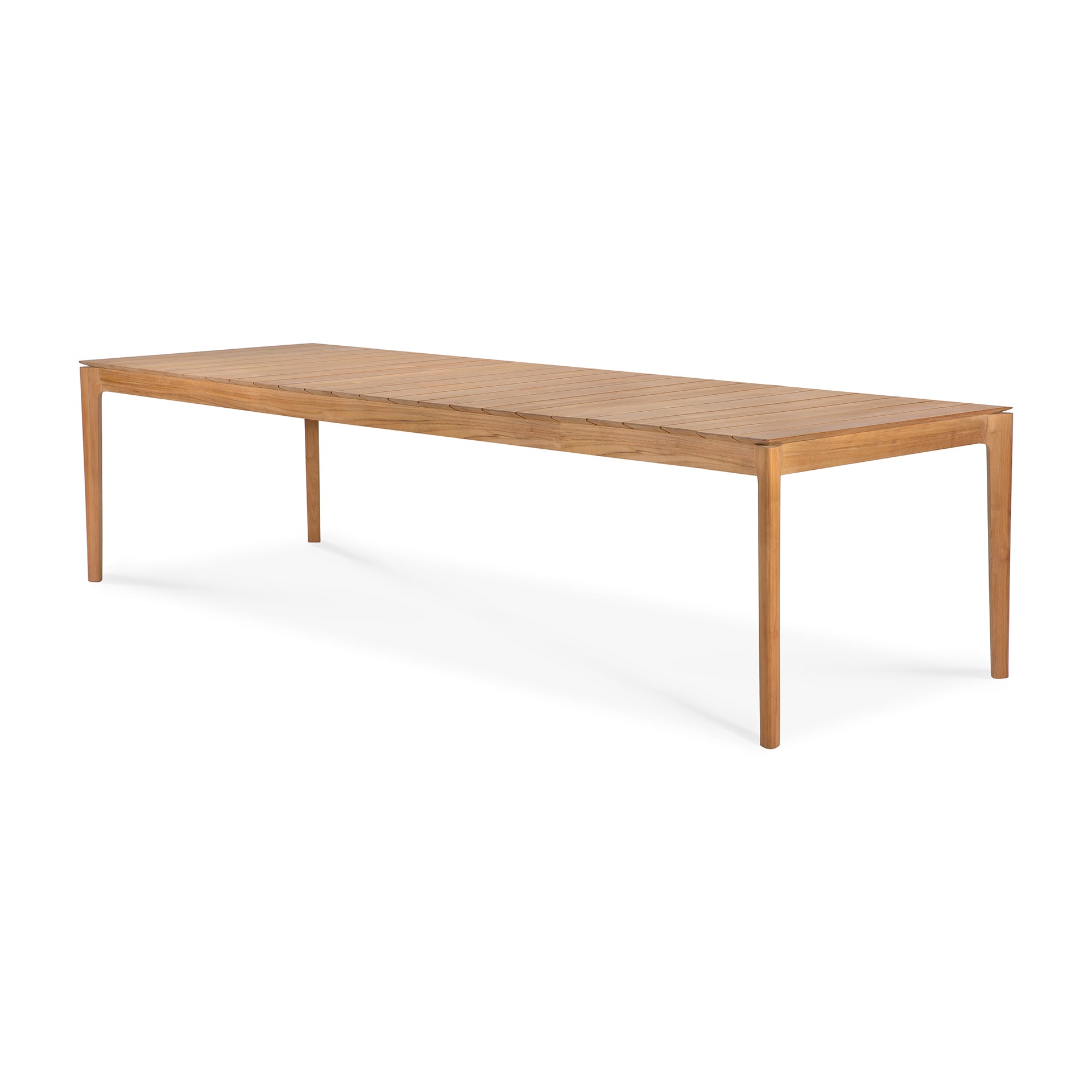 Bok Solid Teak Outdoor Dining Table, 118"