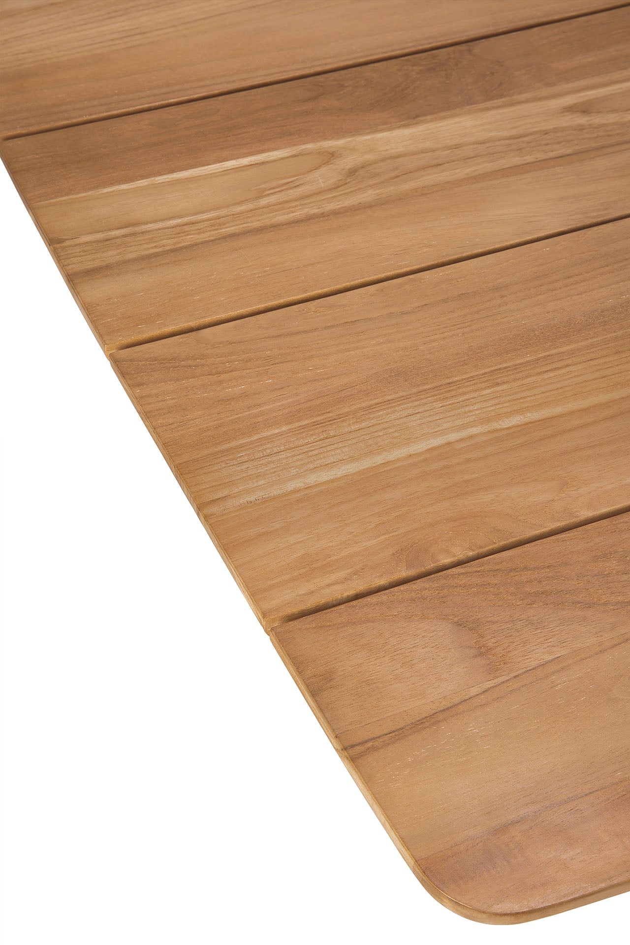 Mikado Solid Teak Outdoor Dining Table, 94.5"