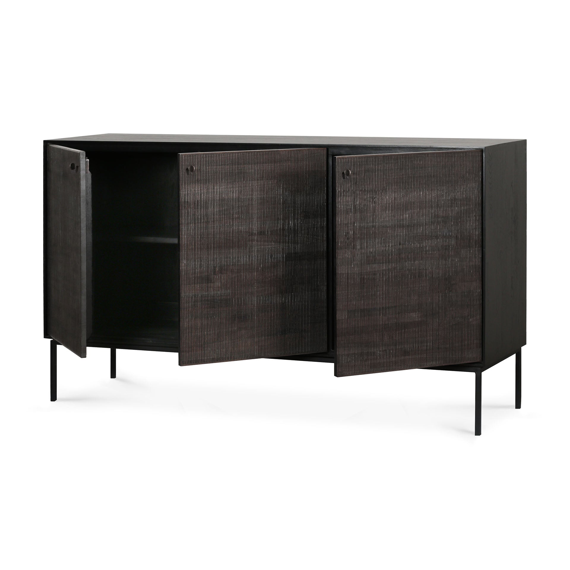 Grooves Sideboard, 3 Doors