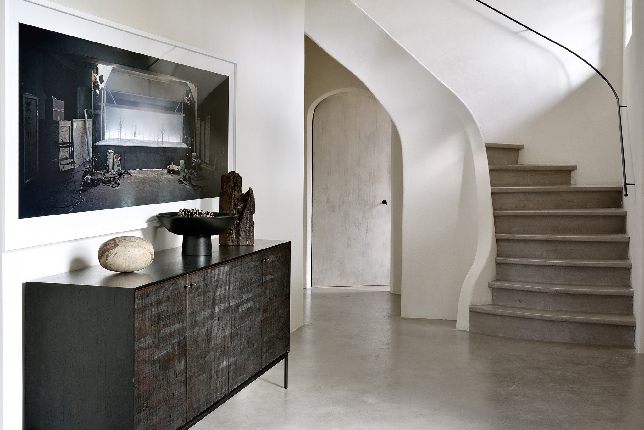 Grooves Sideboard, 4 Doors