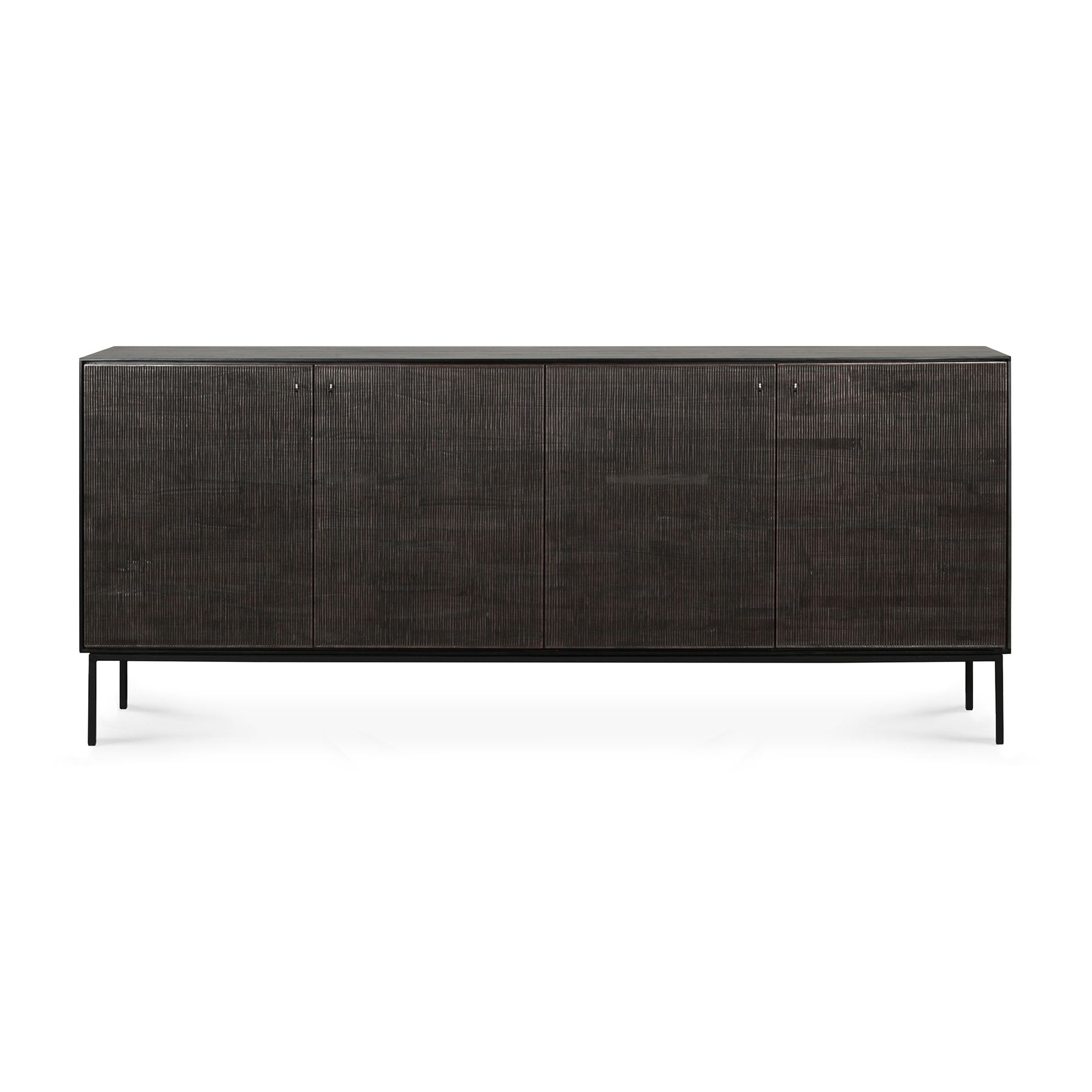 Grooves Sideboard, 4 Doors