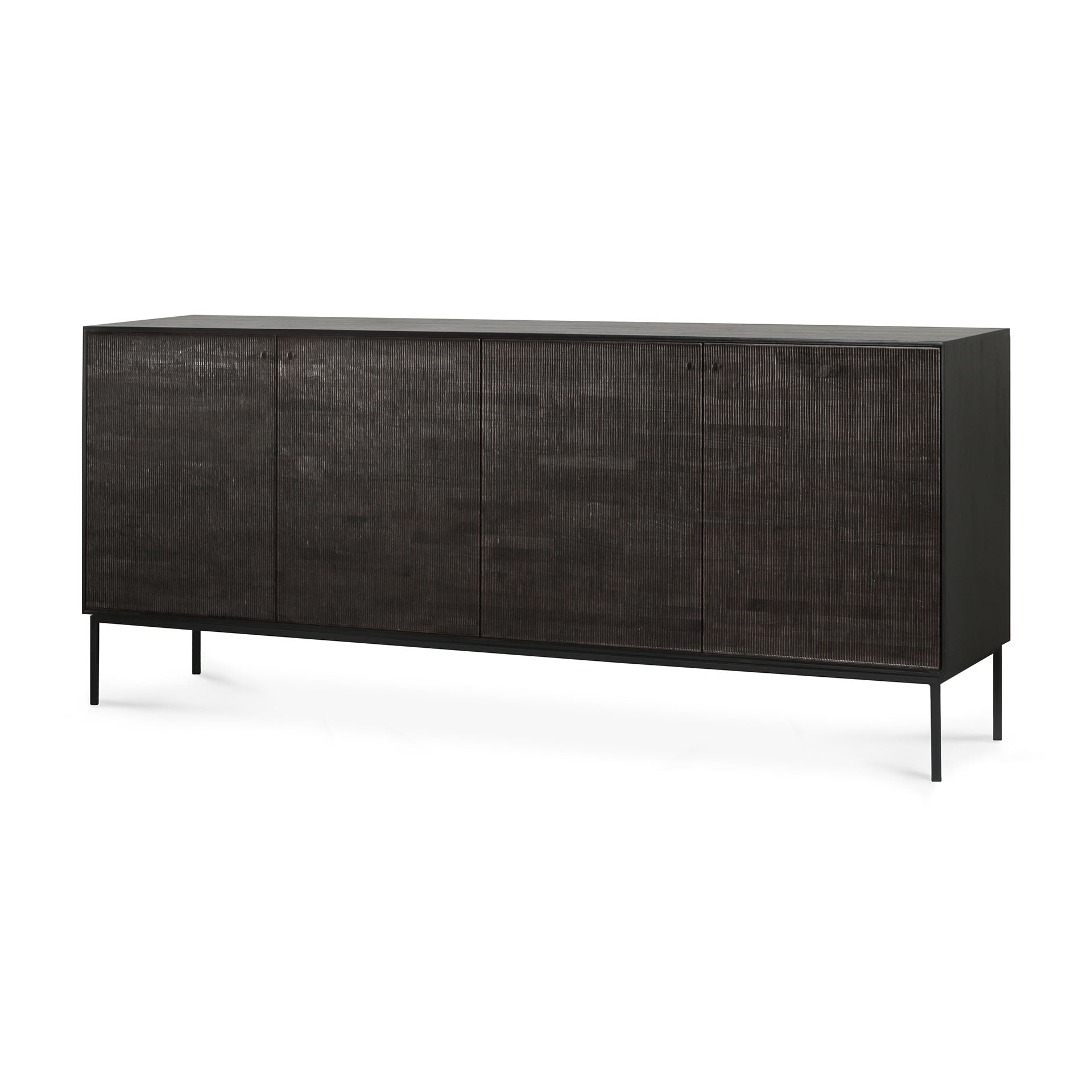 Grooves Sideboard, 4 Doors