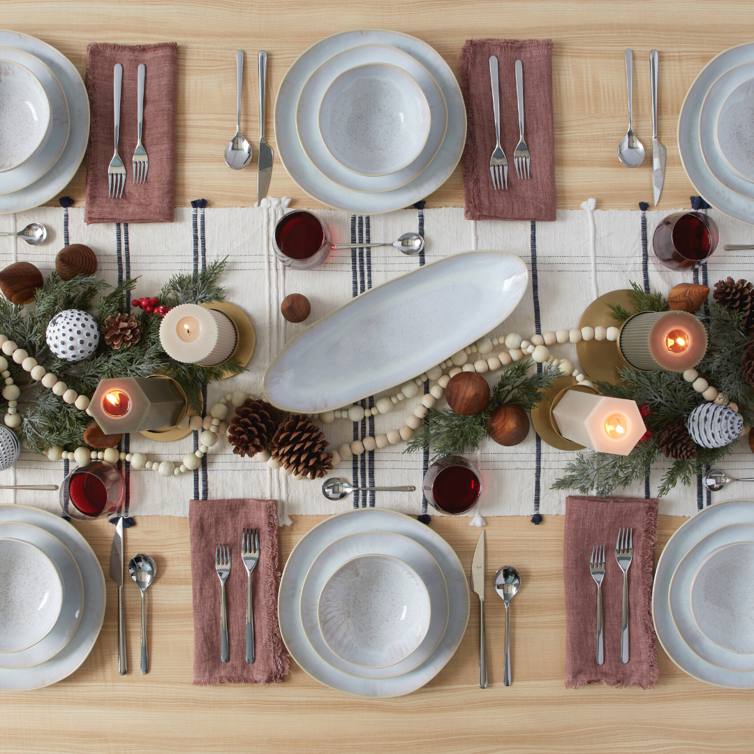 Hexagon Pillar Candle, Moss