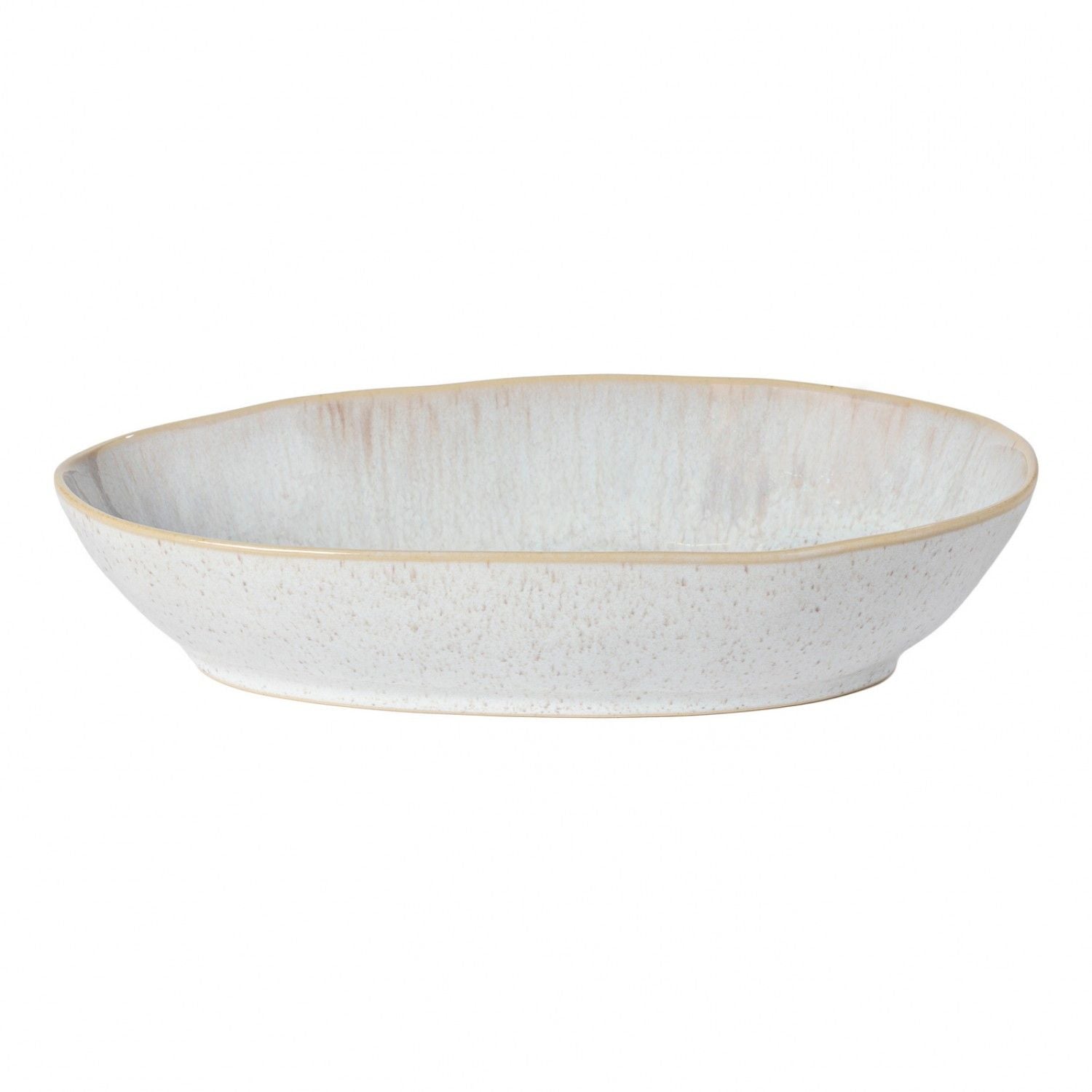 Eivissa Reactive Glaze Oval Baker, Small