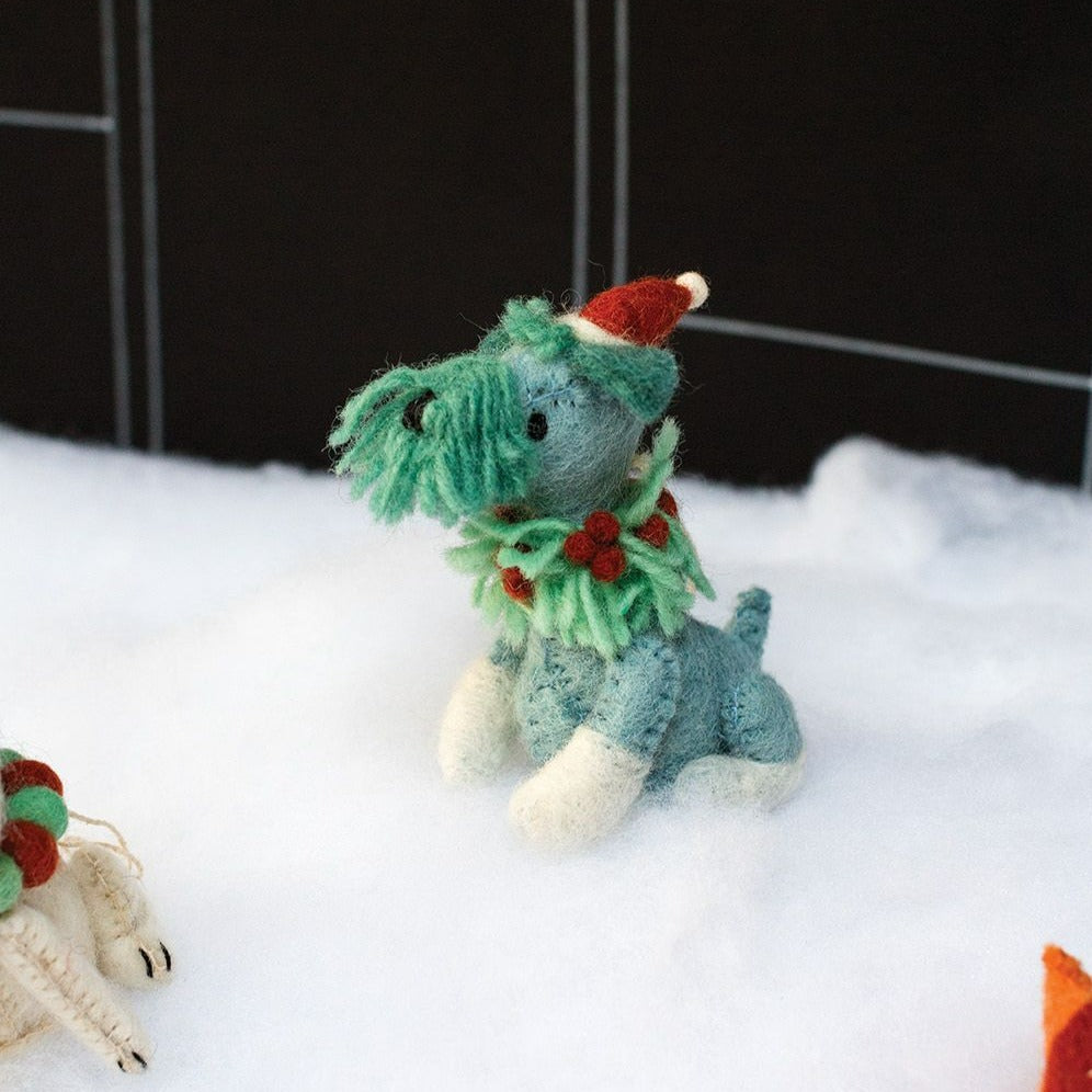 Fido Ornament - Schnauzer