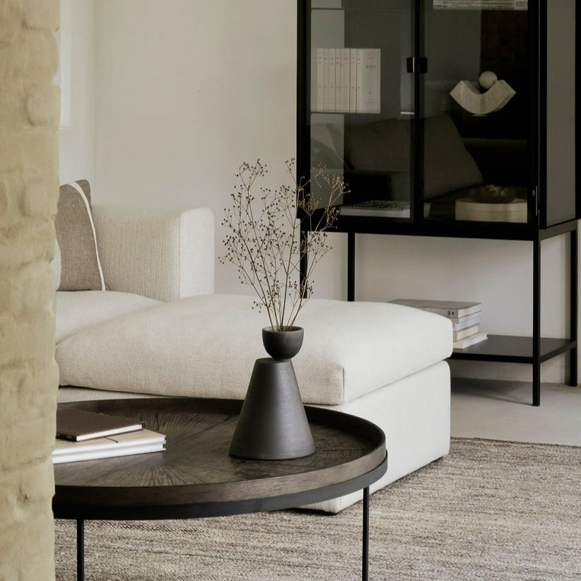 Mellow Footstool Eco Fabric Sofa, Off White