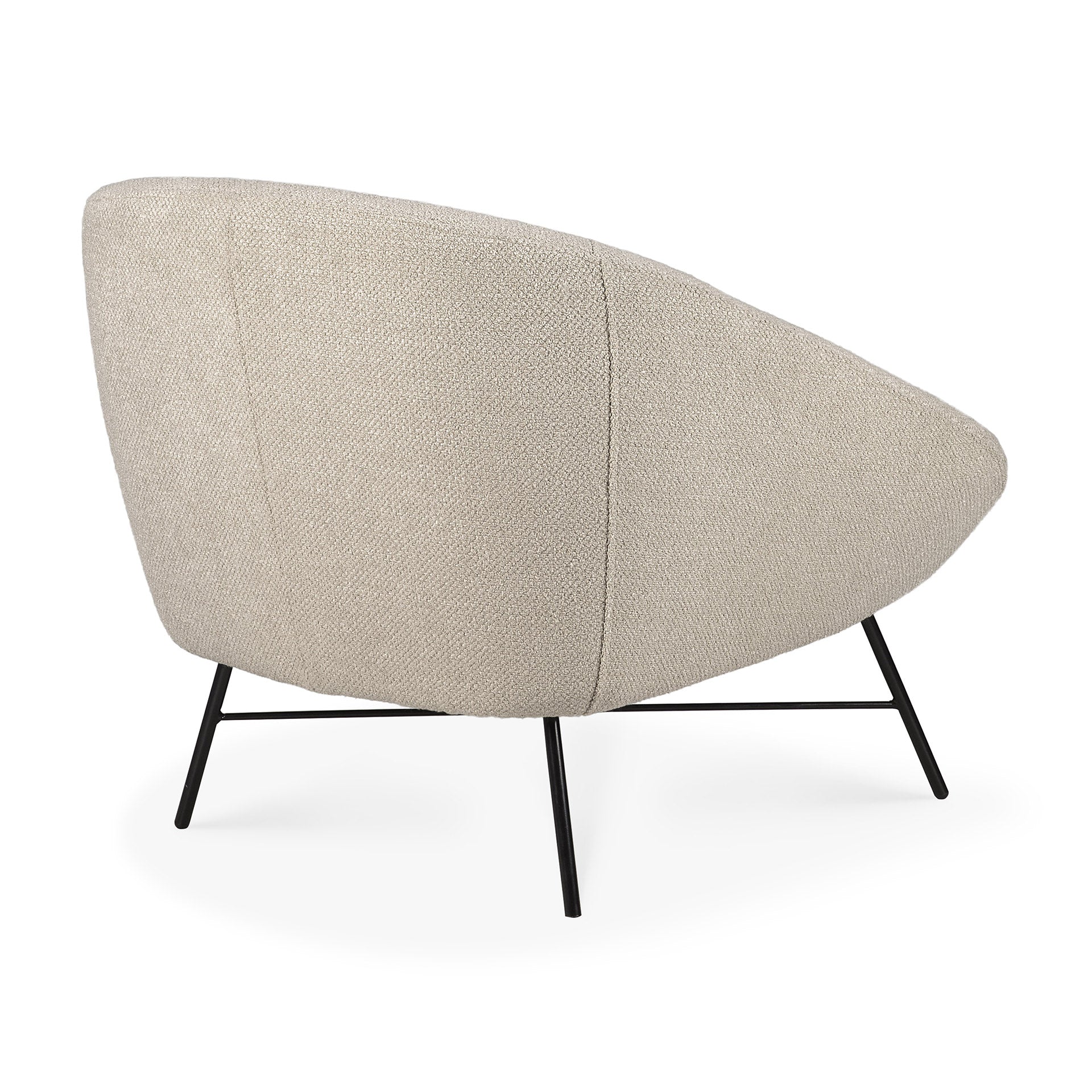 Barrow Lounge Chair, Off White