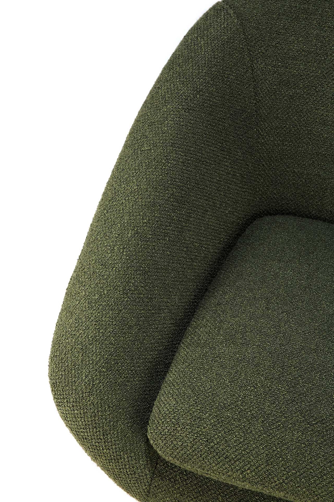 Barrow Lounge Chair, Pine Green