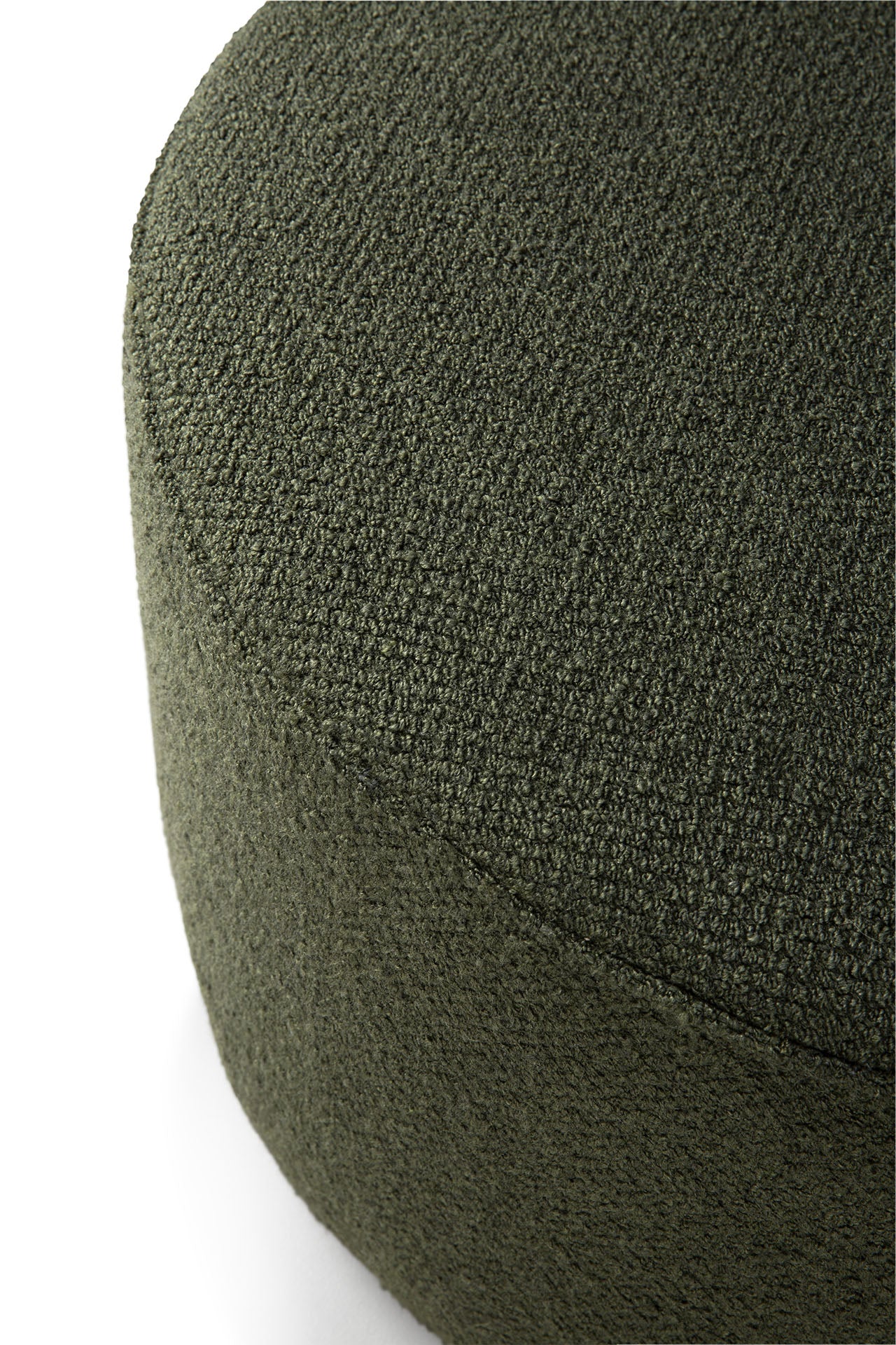 Barrow Pouf, Pine Green, 23.5"