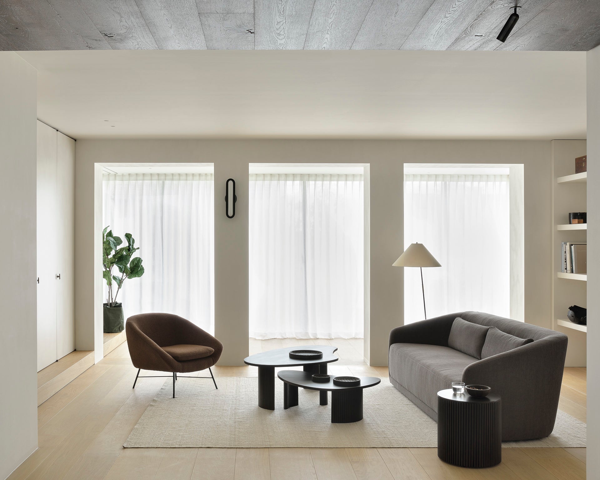 Barrow Lounge Chair, Copper