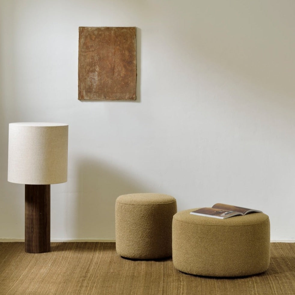 Barrow Pouf, Ginger, 15.5"