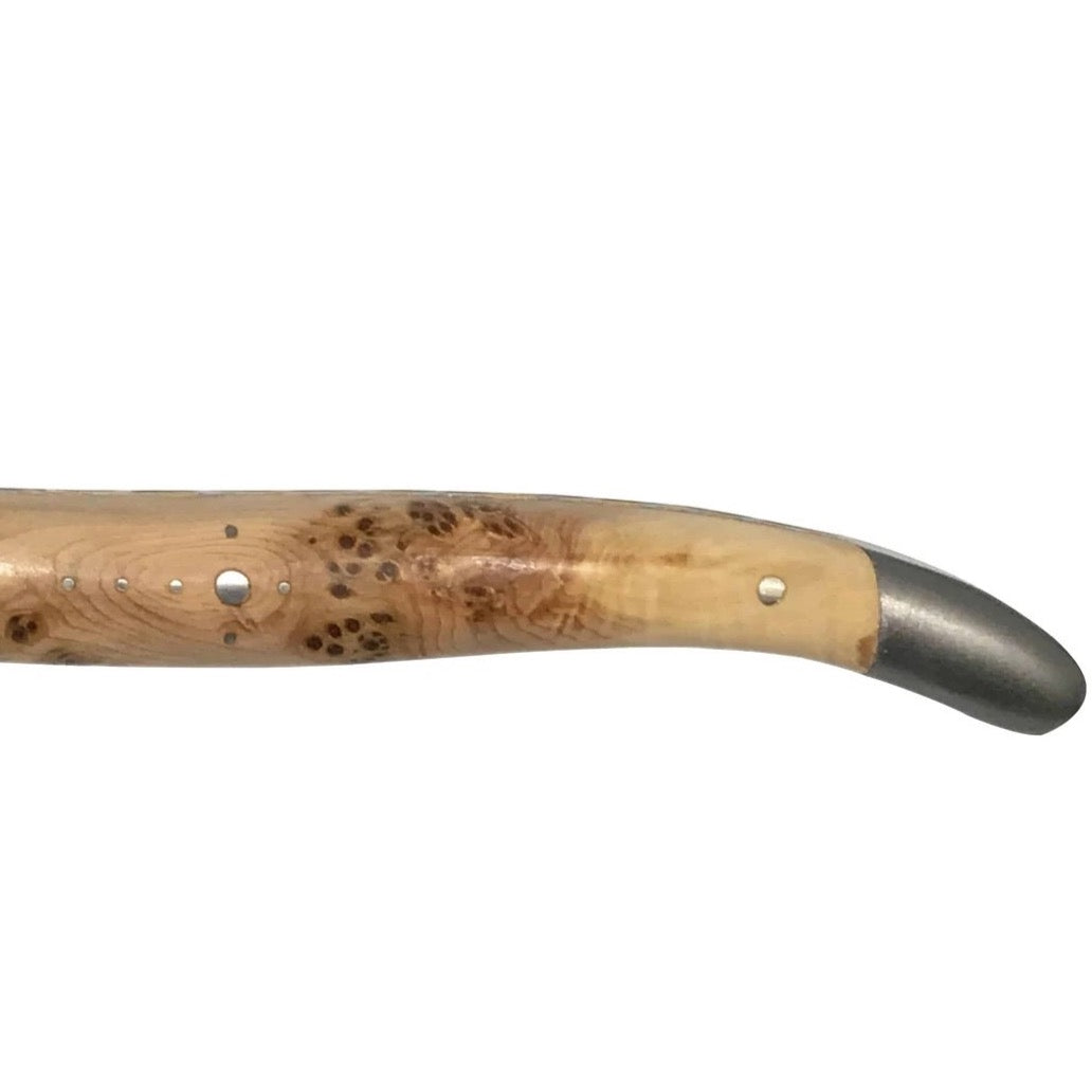 Laguiole en Aubrac Handcrafted Steak Knives, Set of 4, Juniper Wood