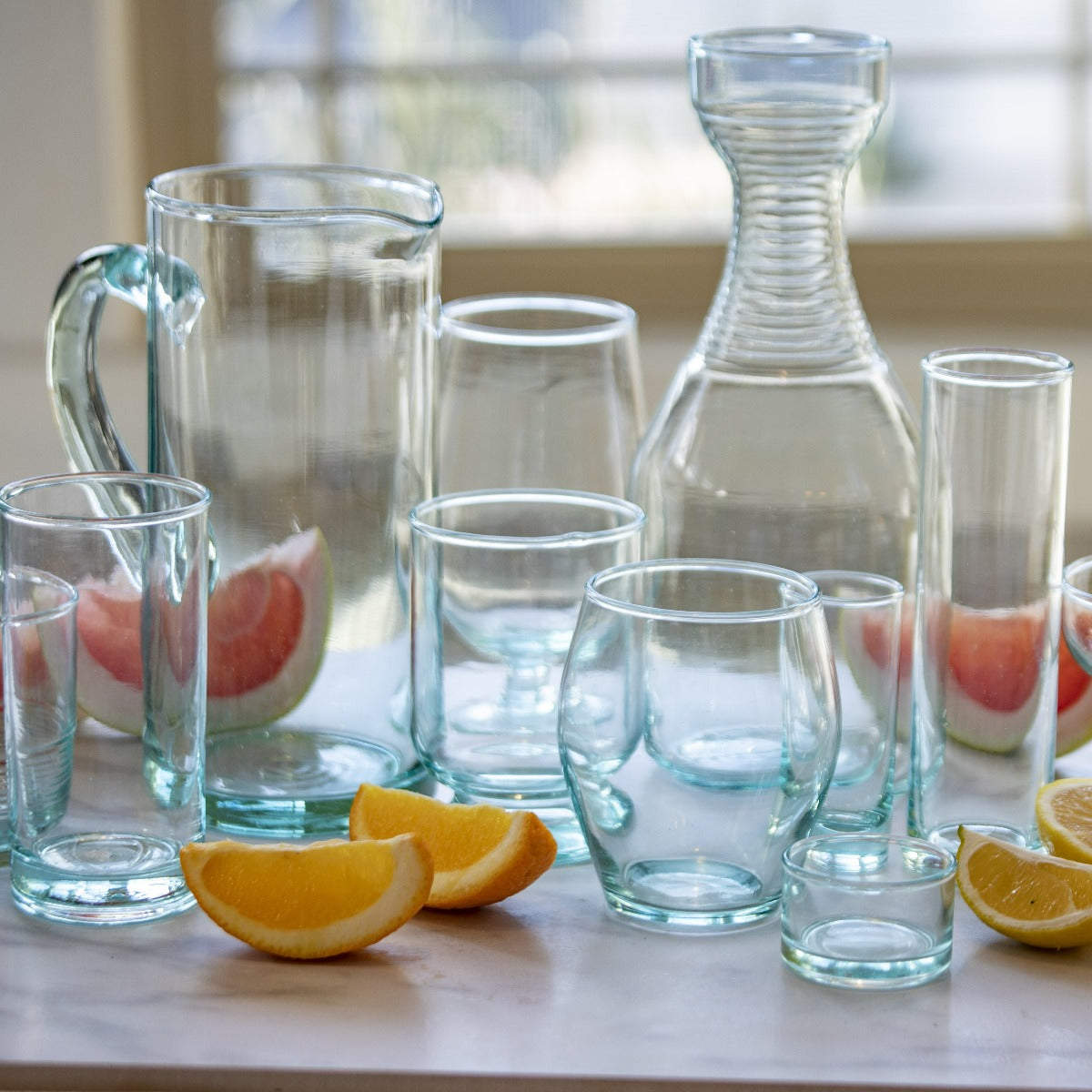 Premium Recycled Ripple Carafe