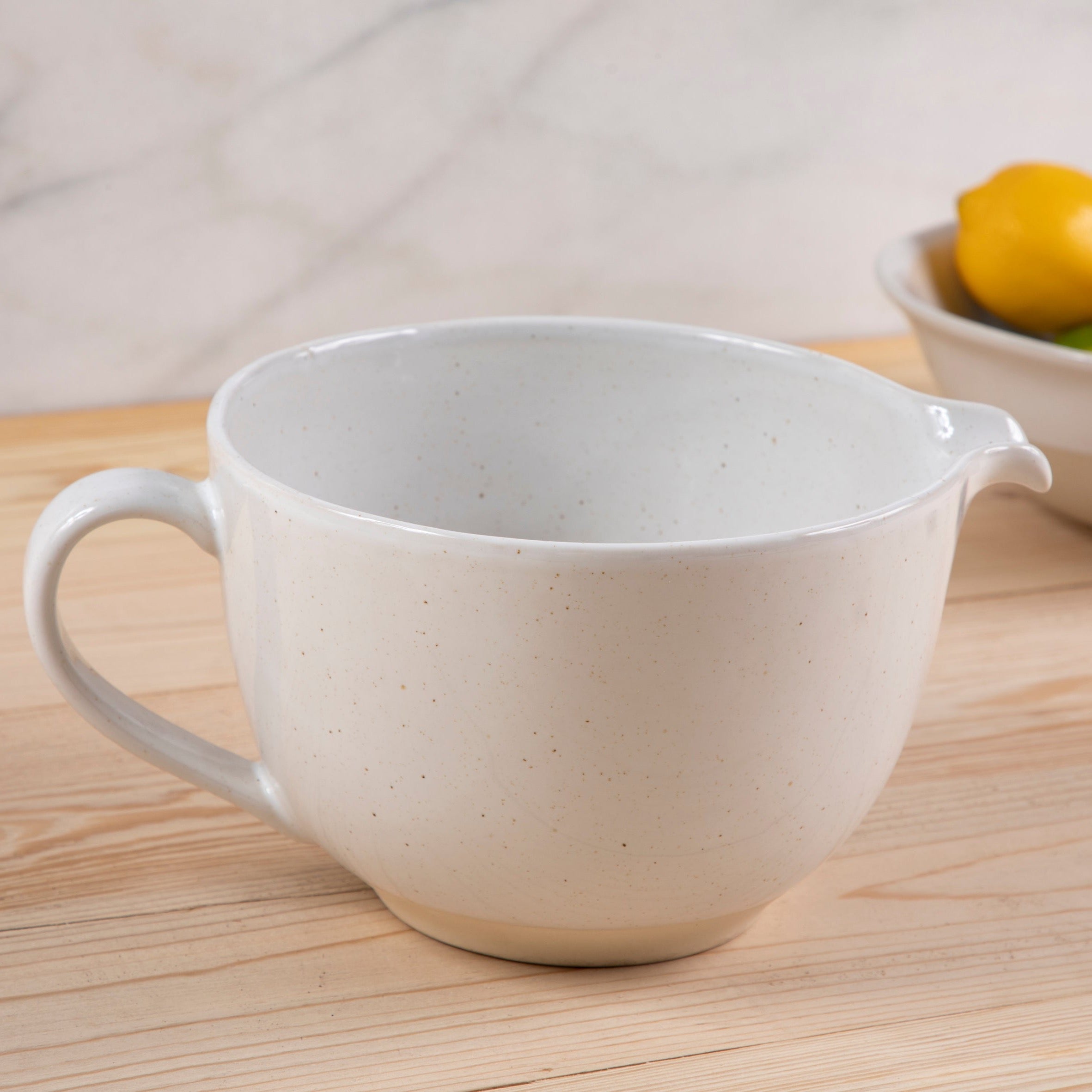 Fattoria Batter Bowl, White