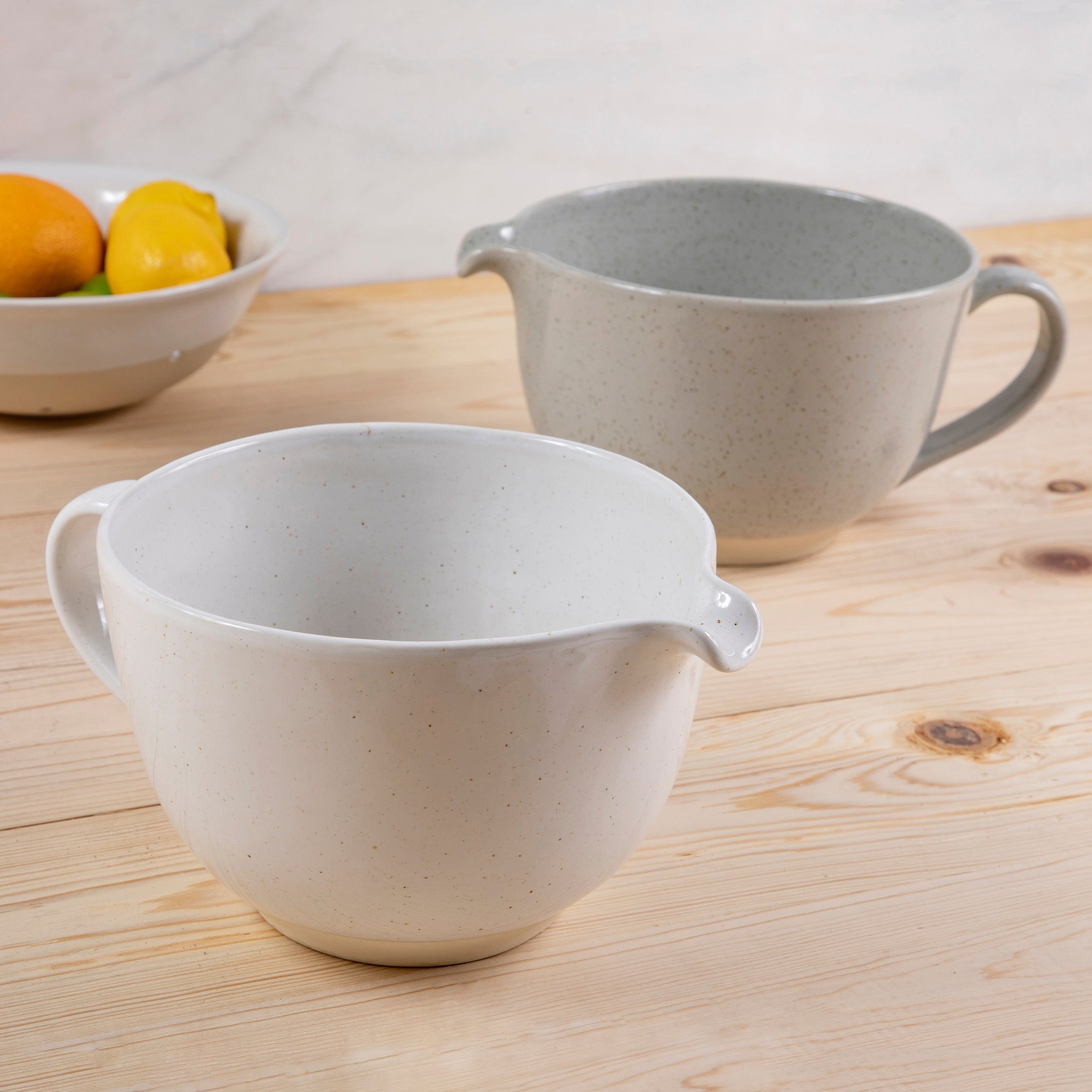 Fattoria Batter Bowl, White