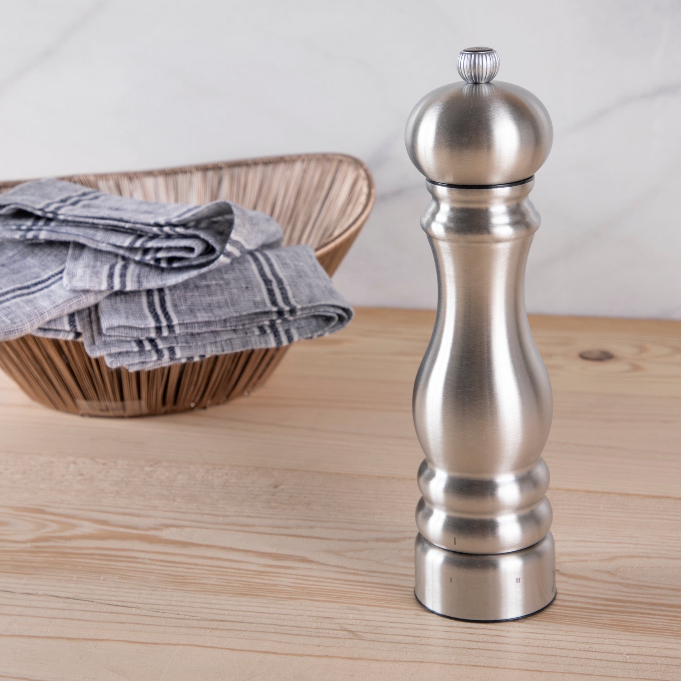 Peugeot Stainless Steel Salt Mill