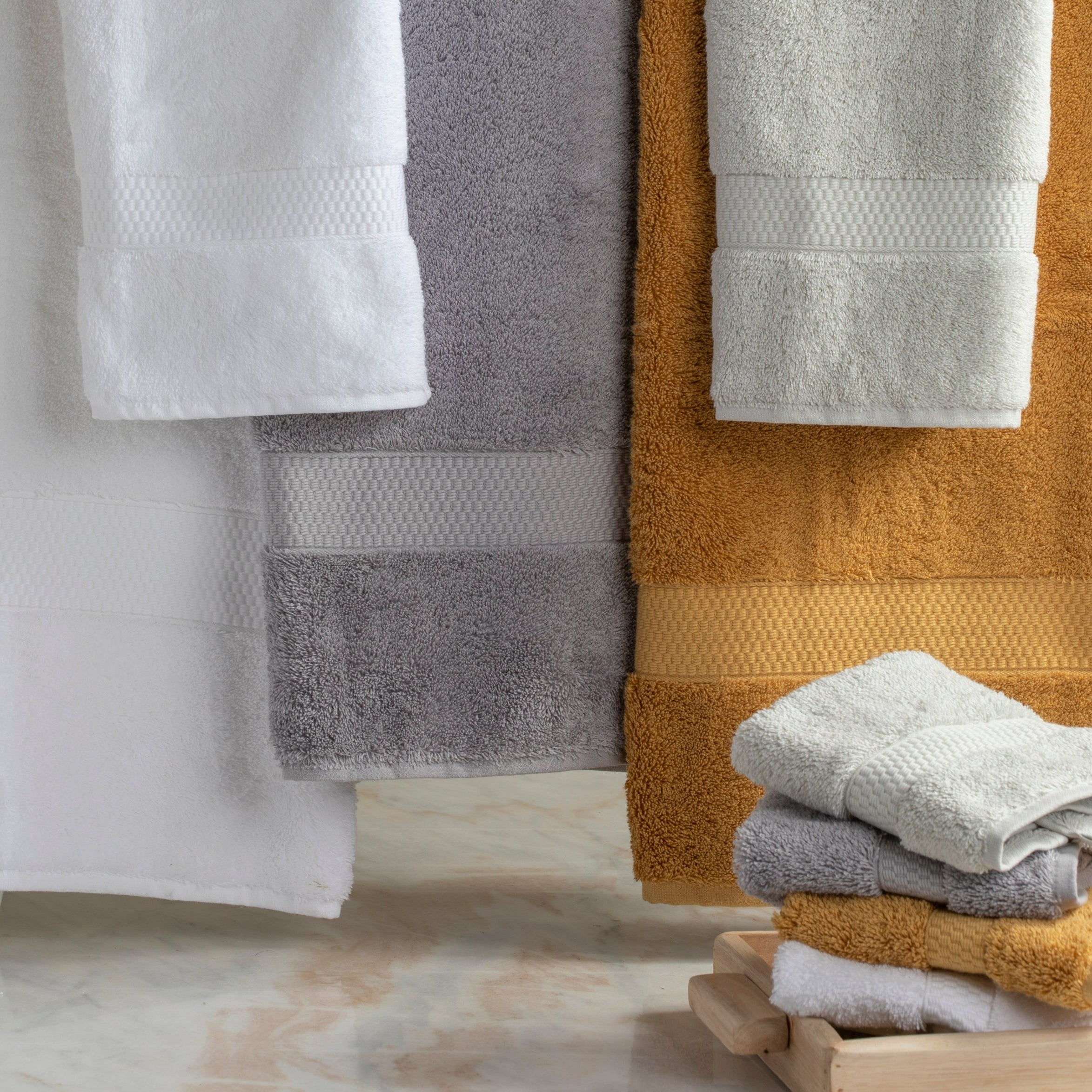 City Bath Towel, White