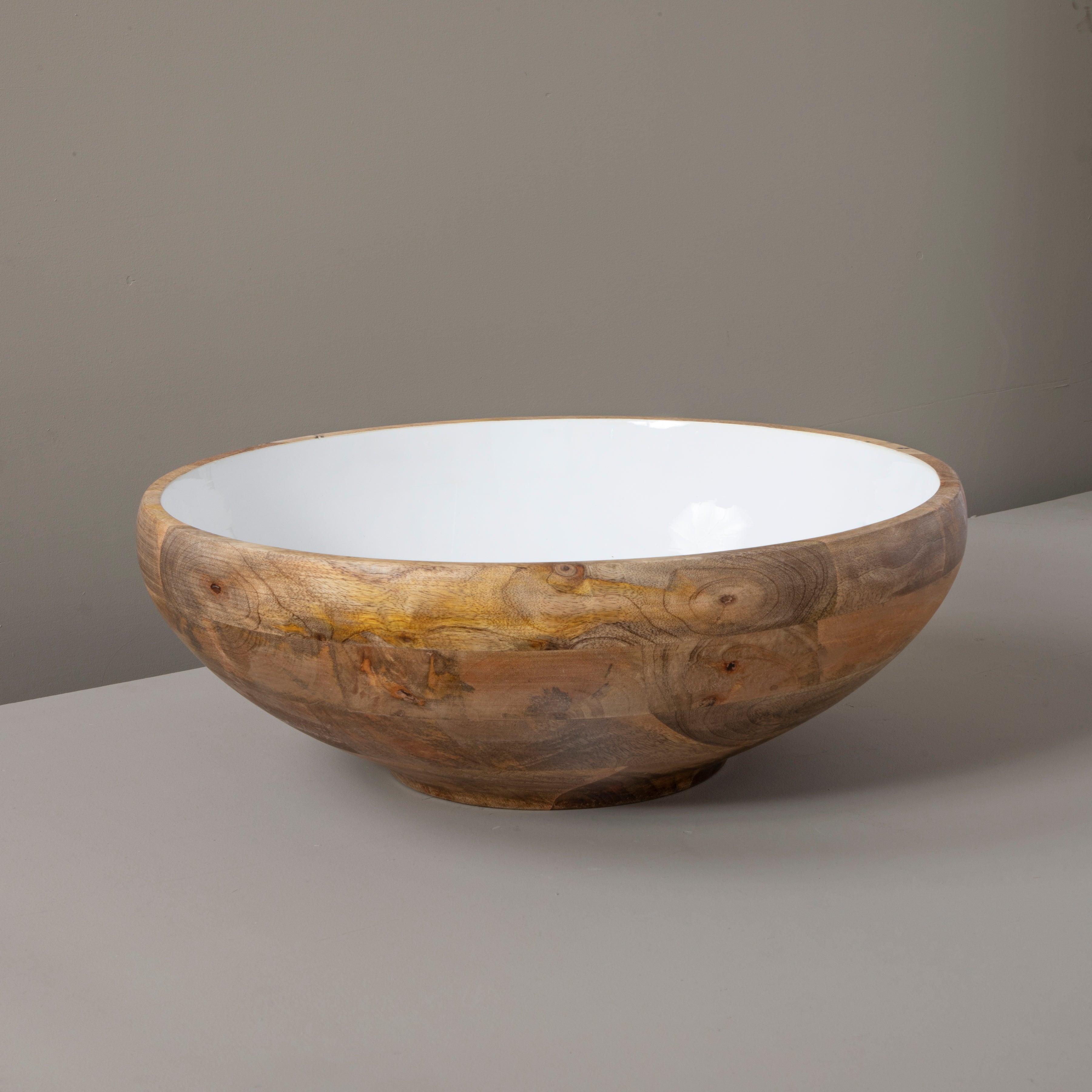 Shallow Footed Serving Bowl