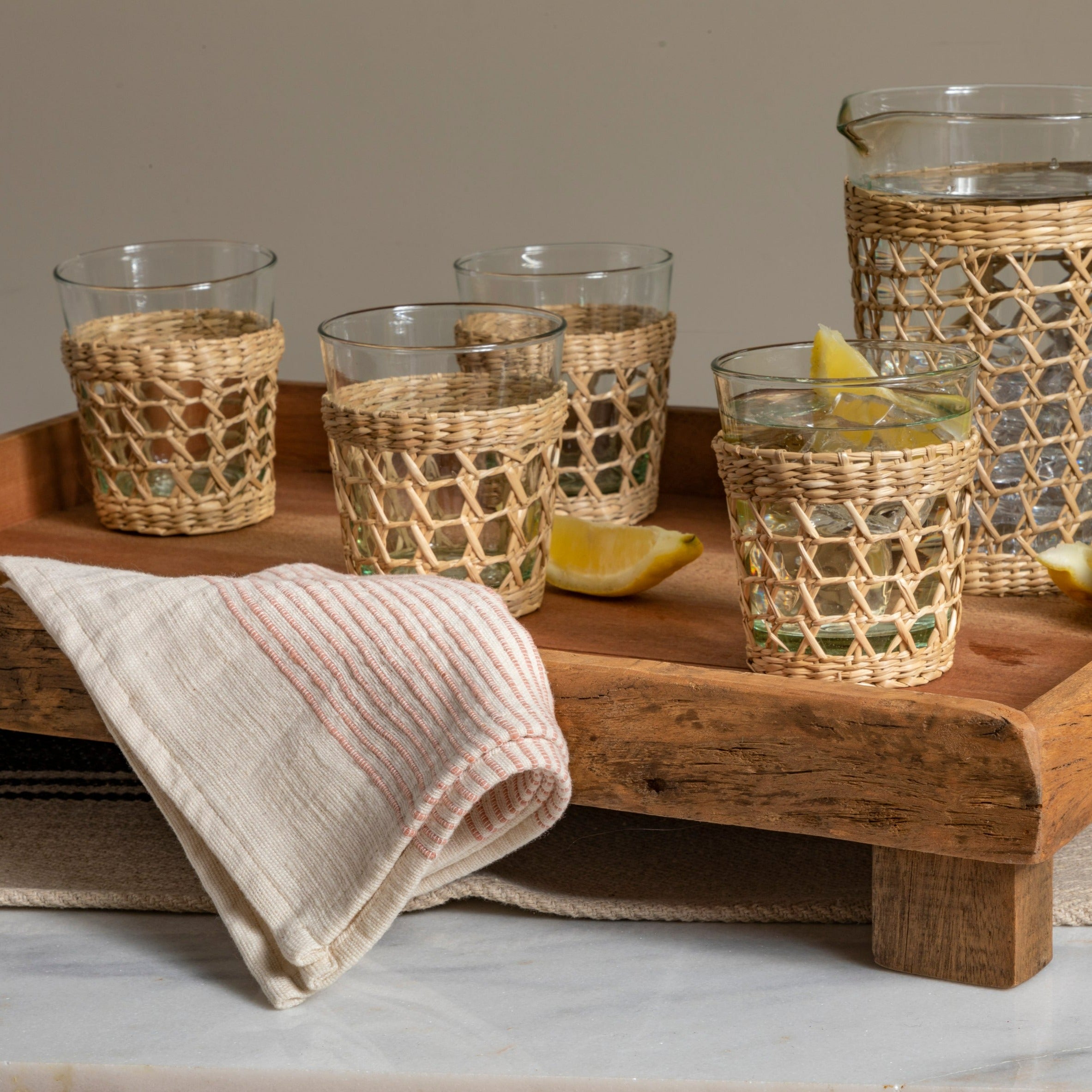 Riviera Napkins, Blush, Set of 4