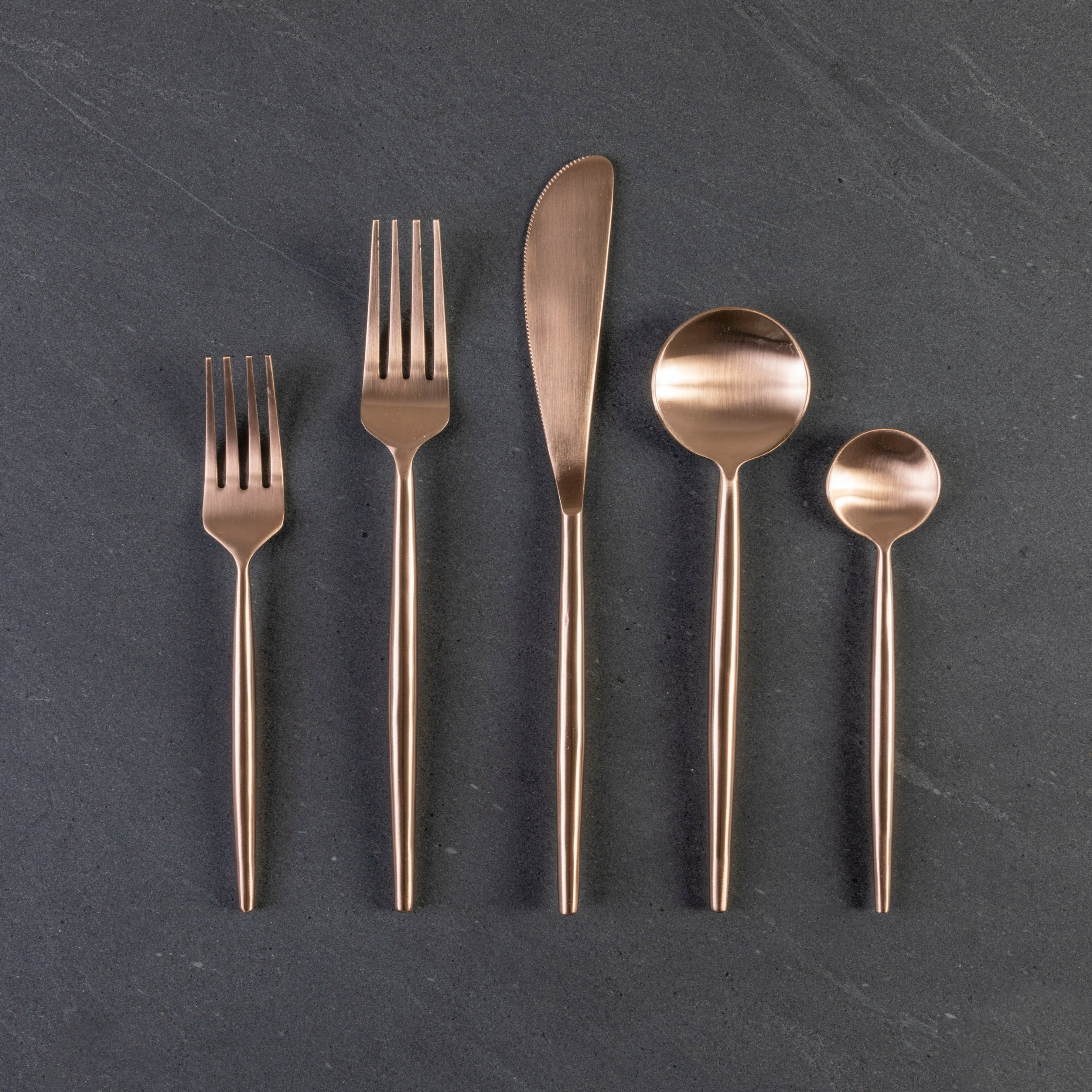 Rosé Flatware Set