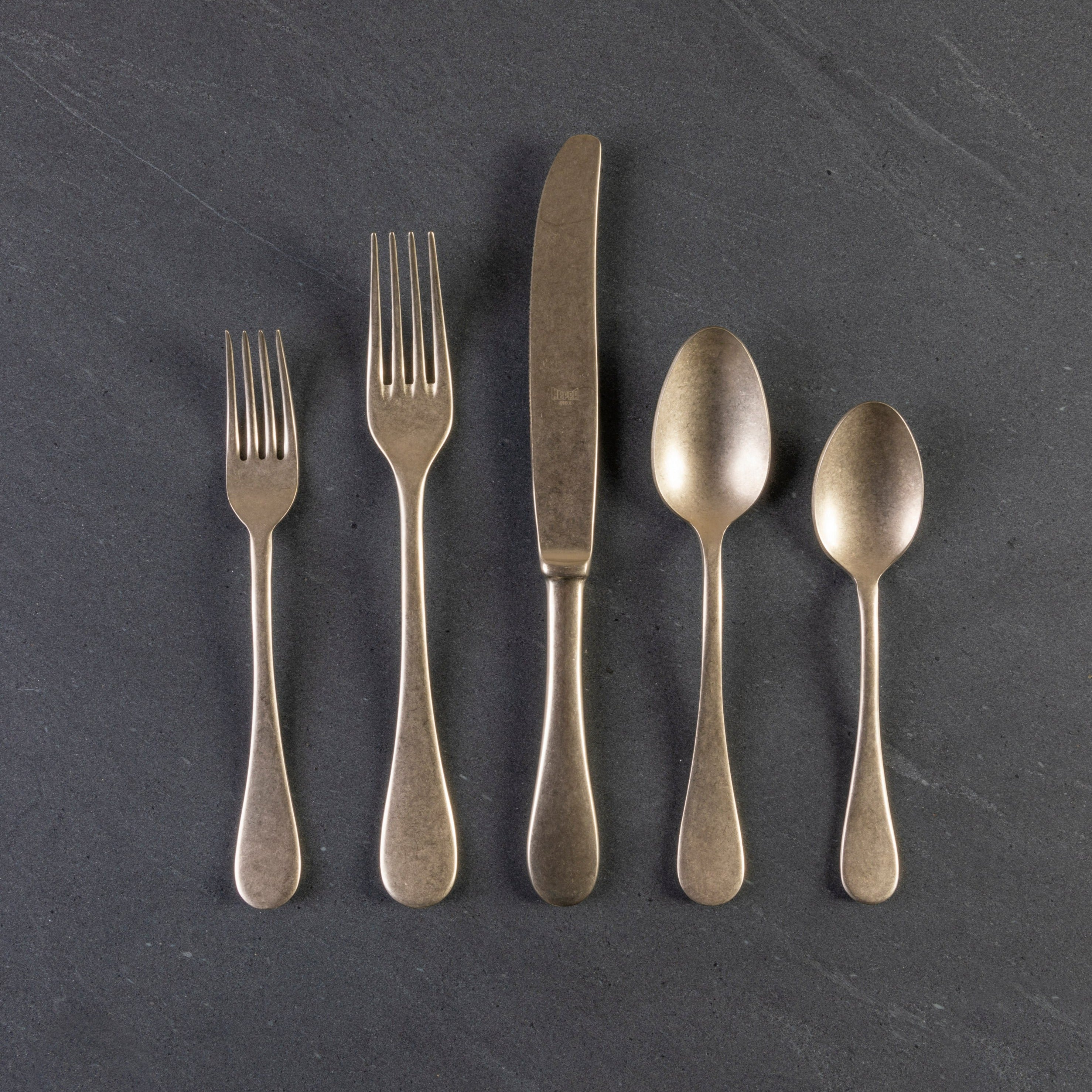 Vintage Champagne Flatware Set