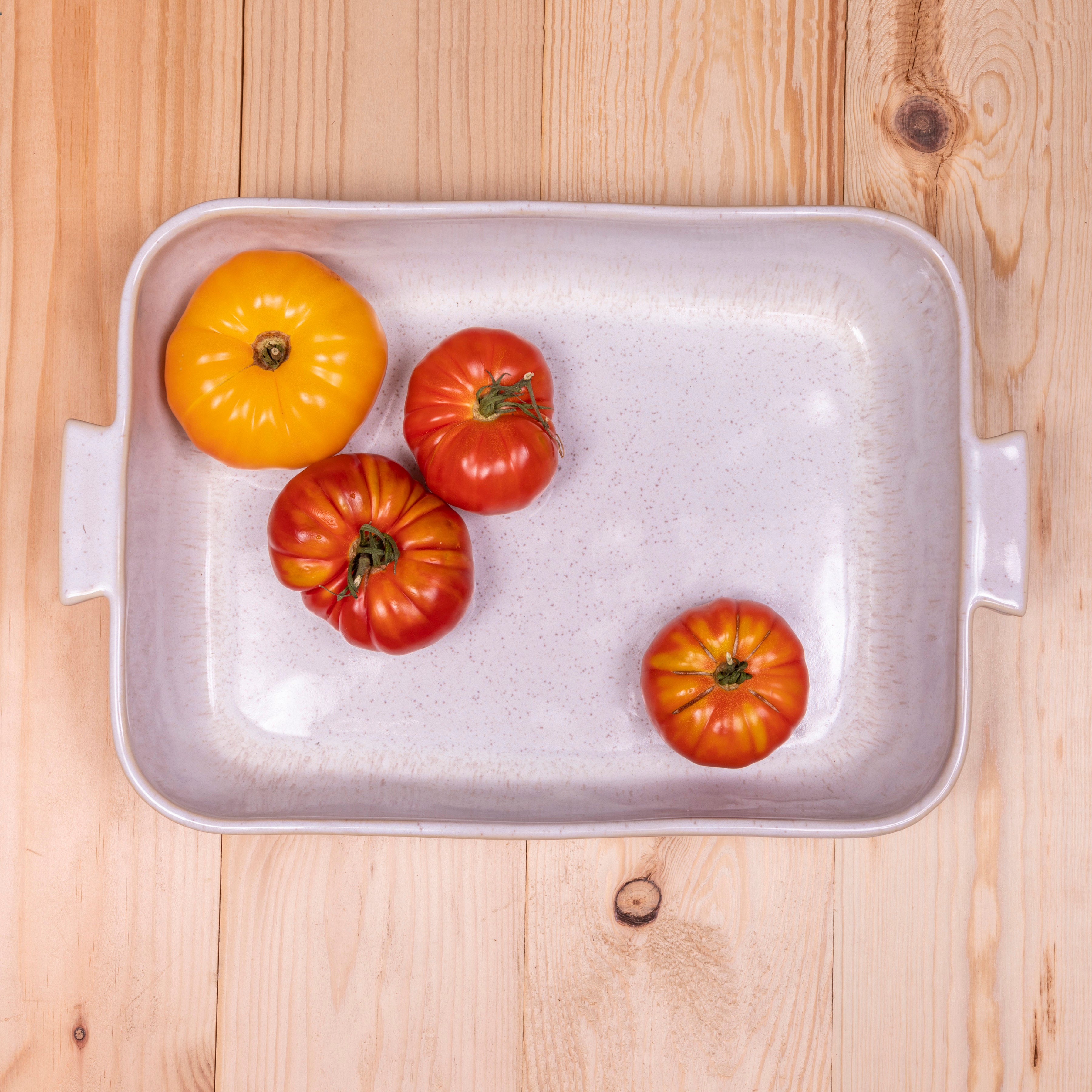 Eivissa Reactive Glaze Rectangular Baker