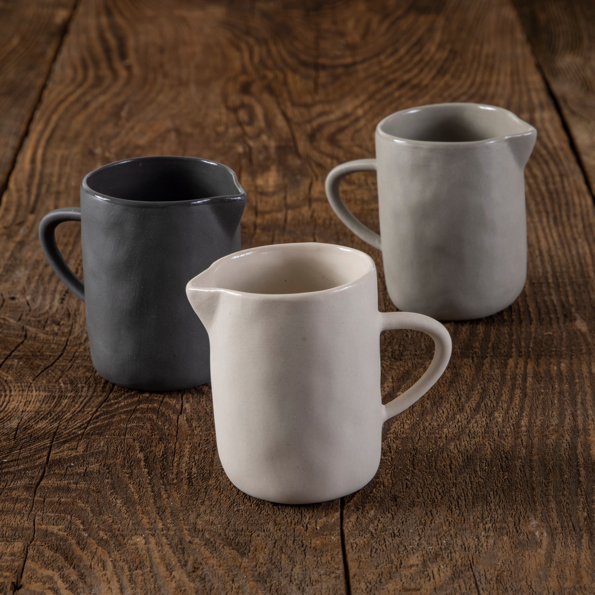 Tam Stoneware Creamer, Sterling