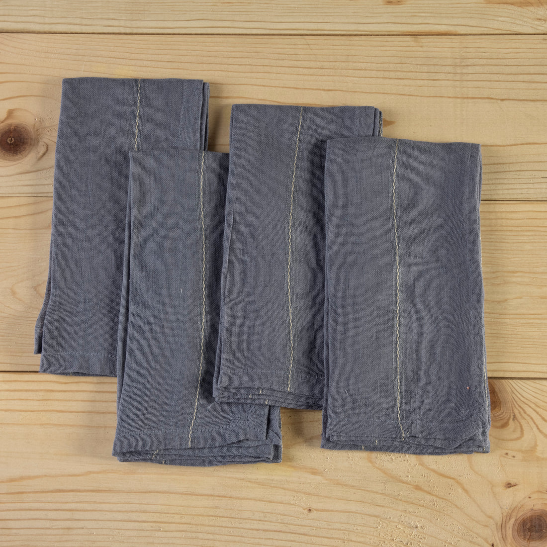 Rutherford Napkins, Set of 4, Navy