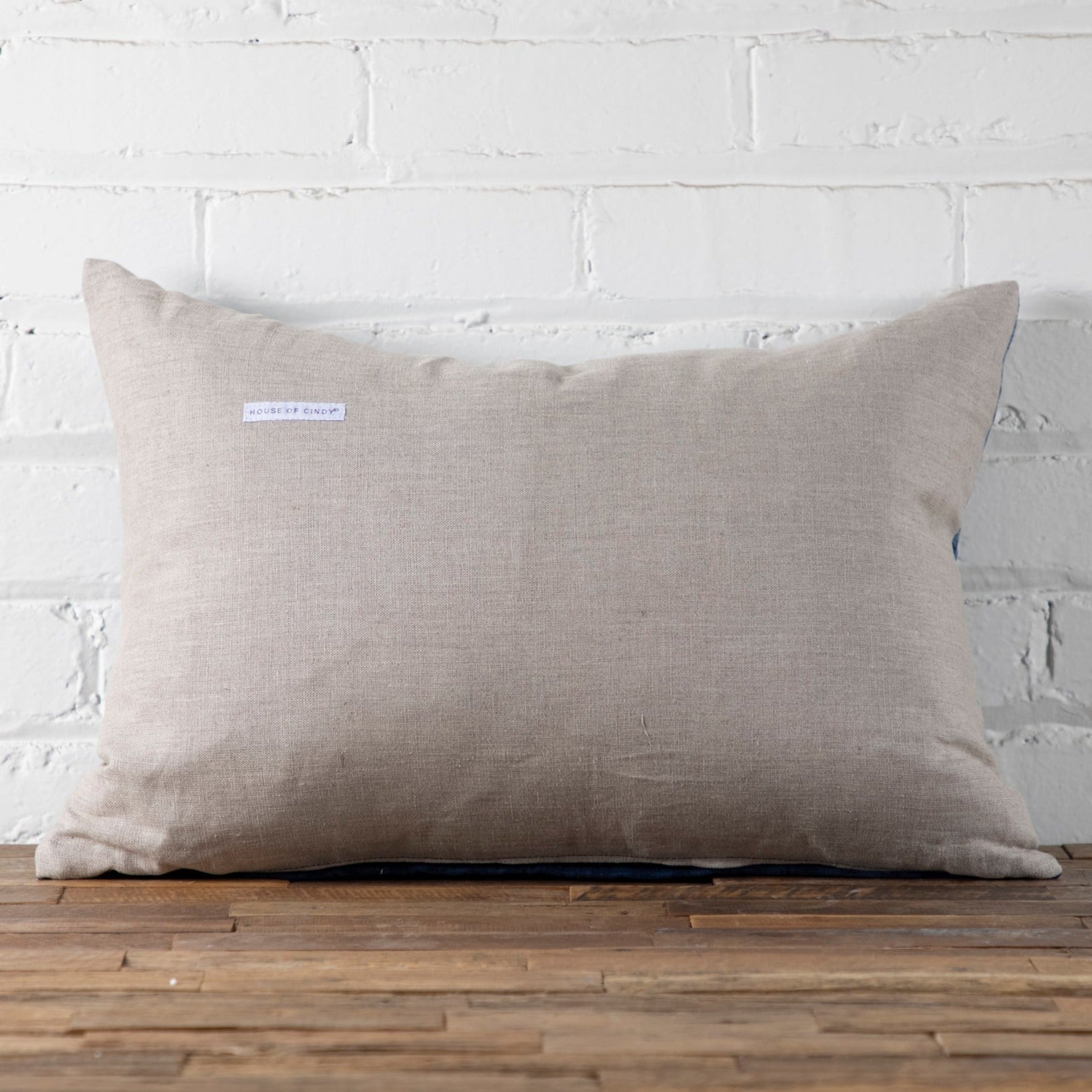 Indigo Sea Lumbar Pillow