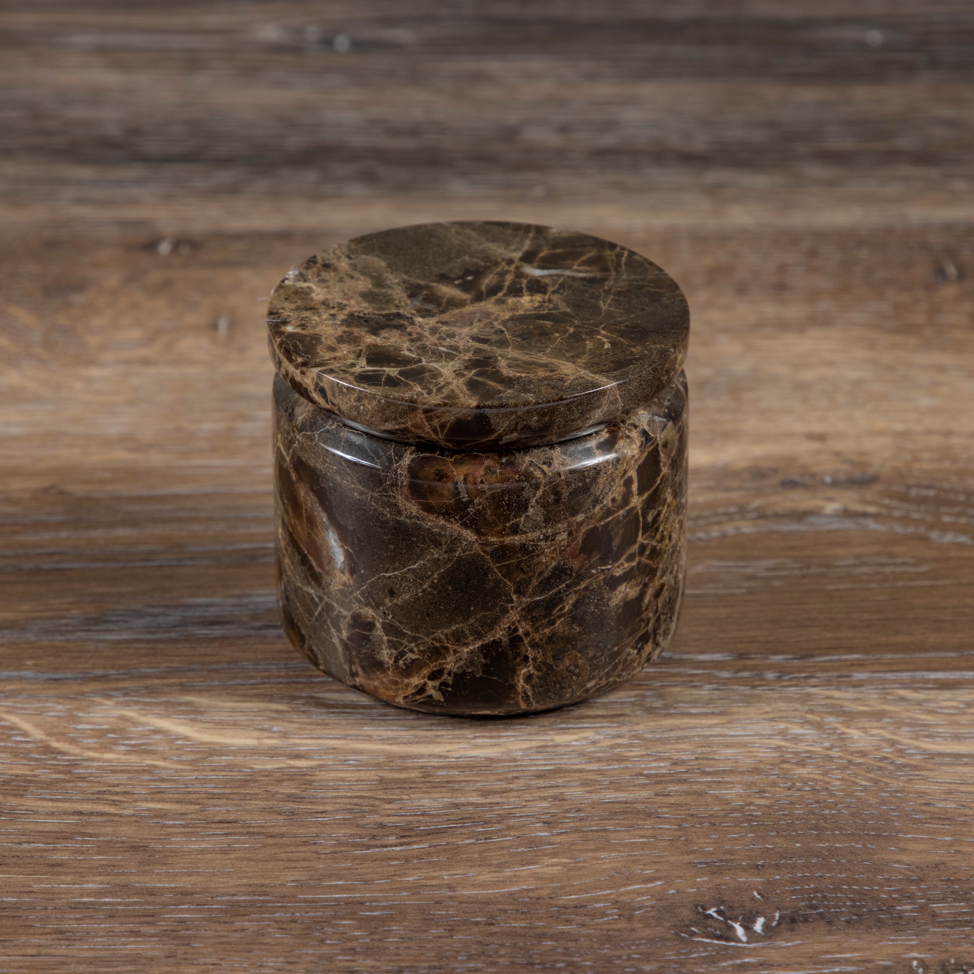 Pesa Marble Storage Box, Brown