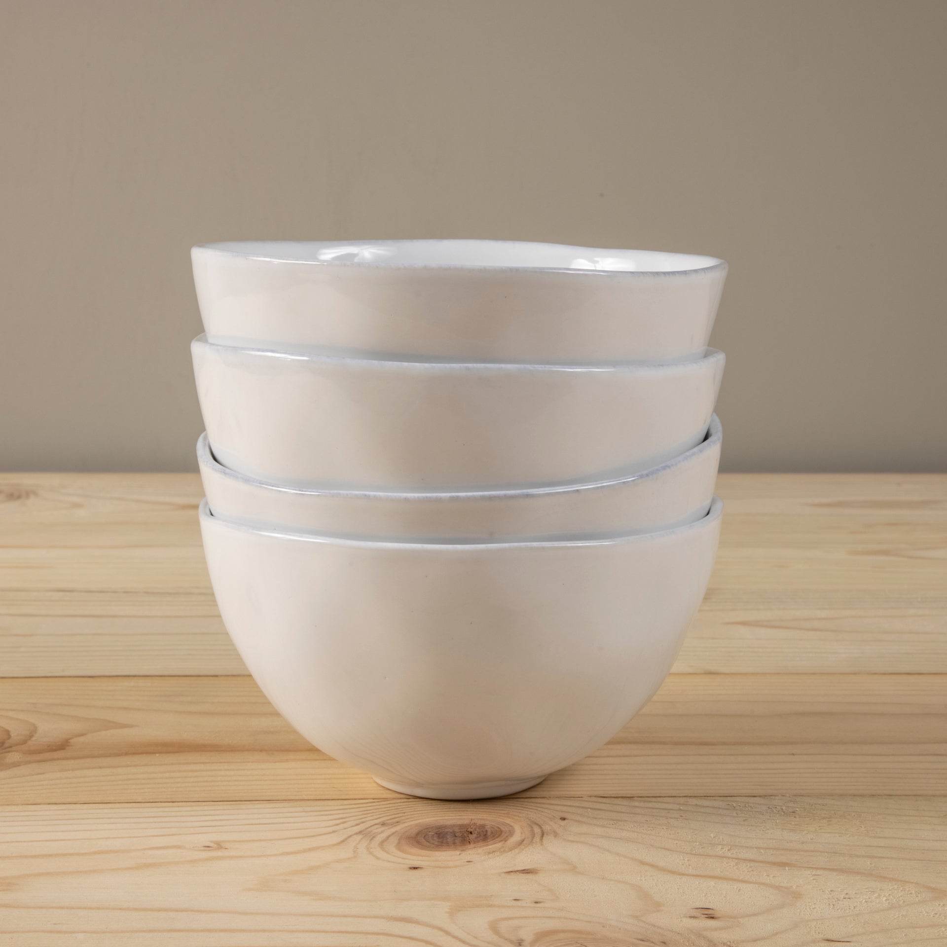 Livia Soup / Cereal Bowl, White, Set of 6